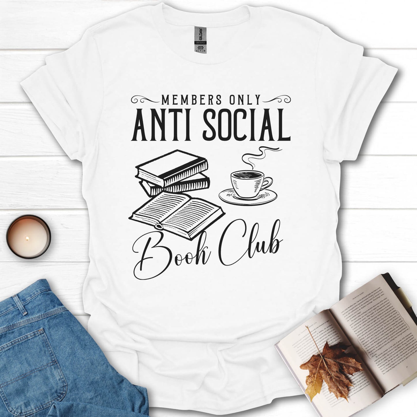 Anti Social Book Club T-Shirt