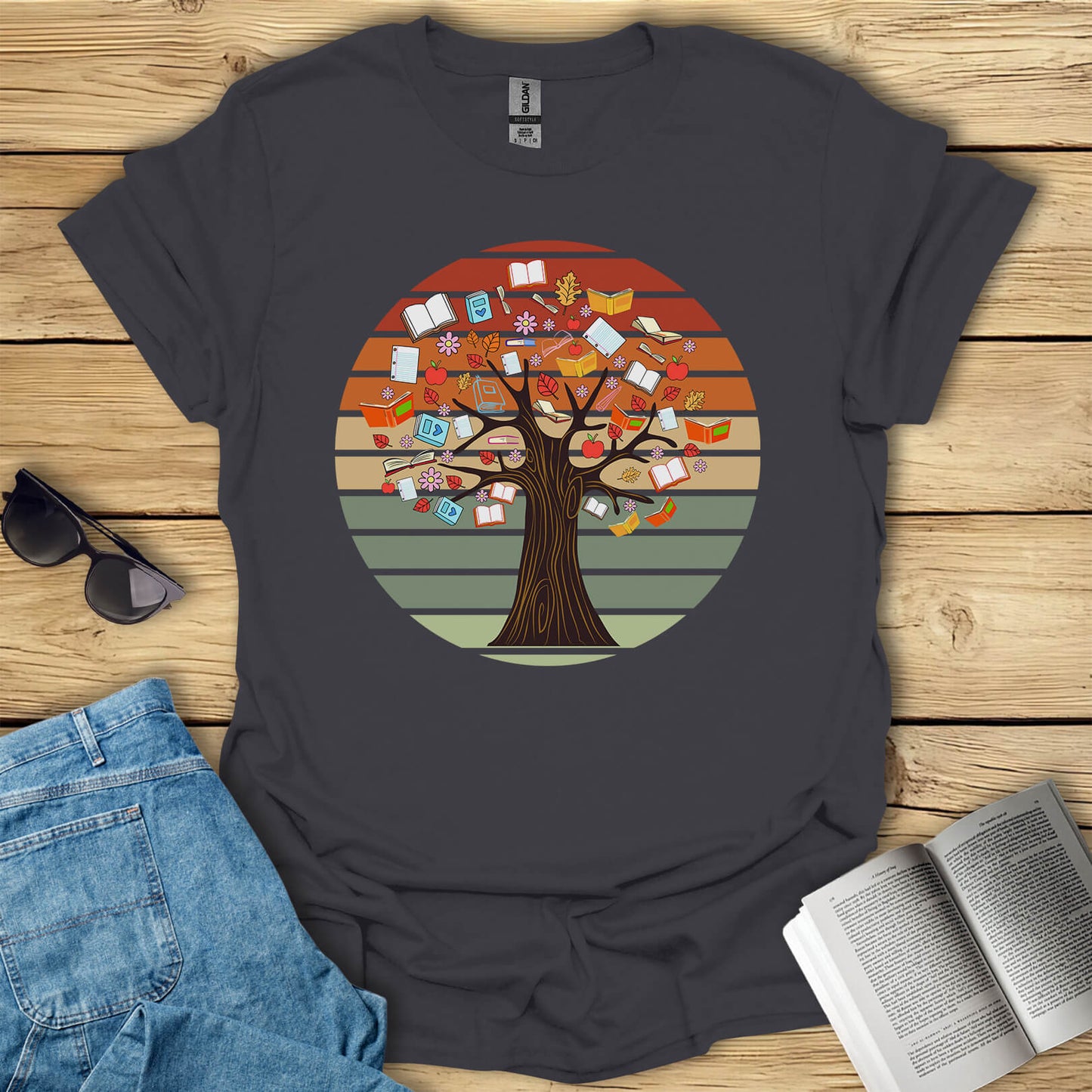 Book Tree T-Shirt