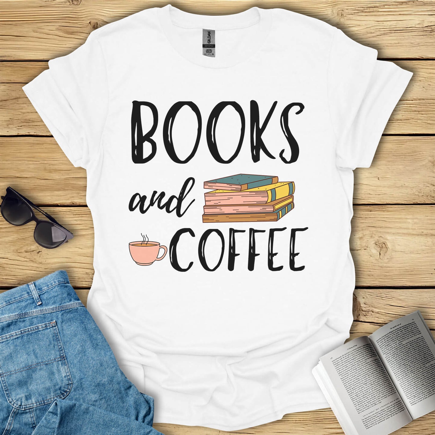 Books And Coffee T-Shirt