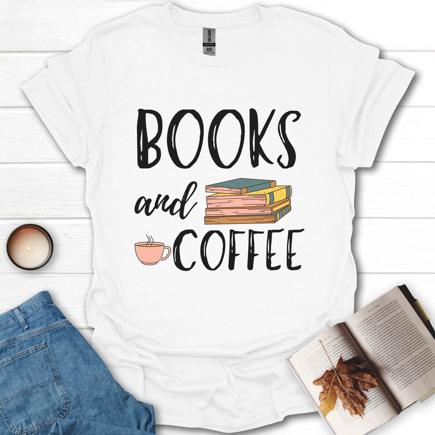 Books And Coffee T-Shirt