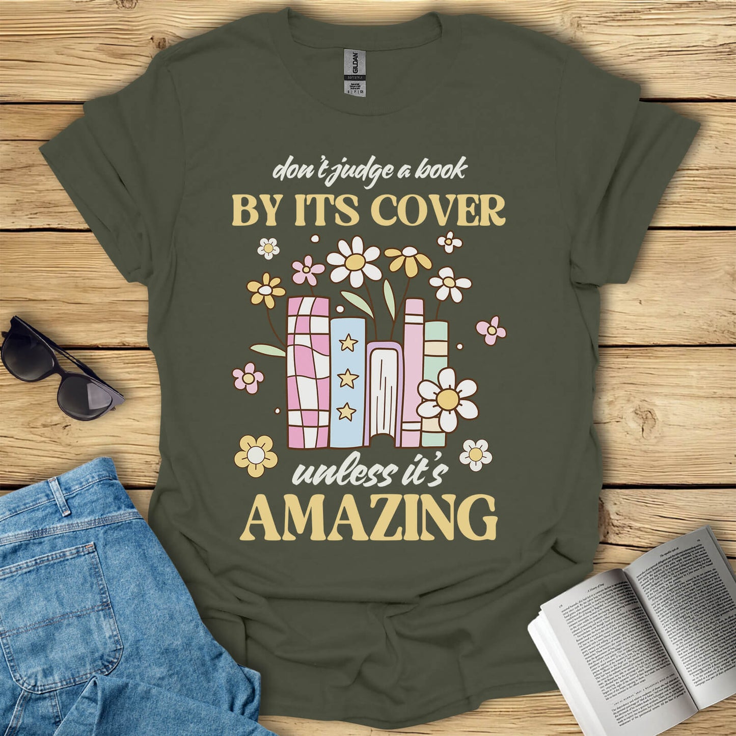 Don't Judge a Book By It's Cover T-Shirt