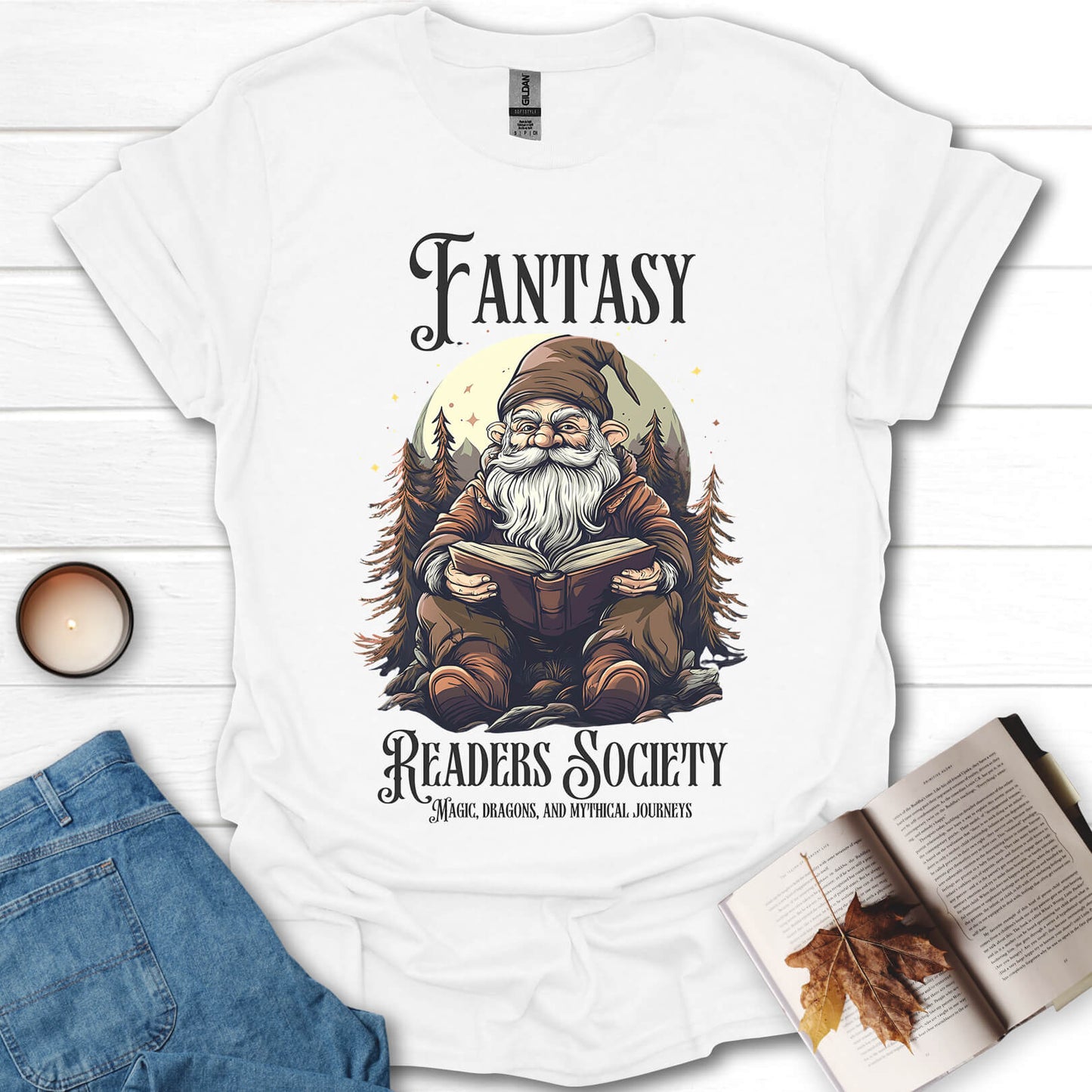 Fantasy Readers Society Dwarf T-Shirt