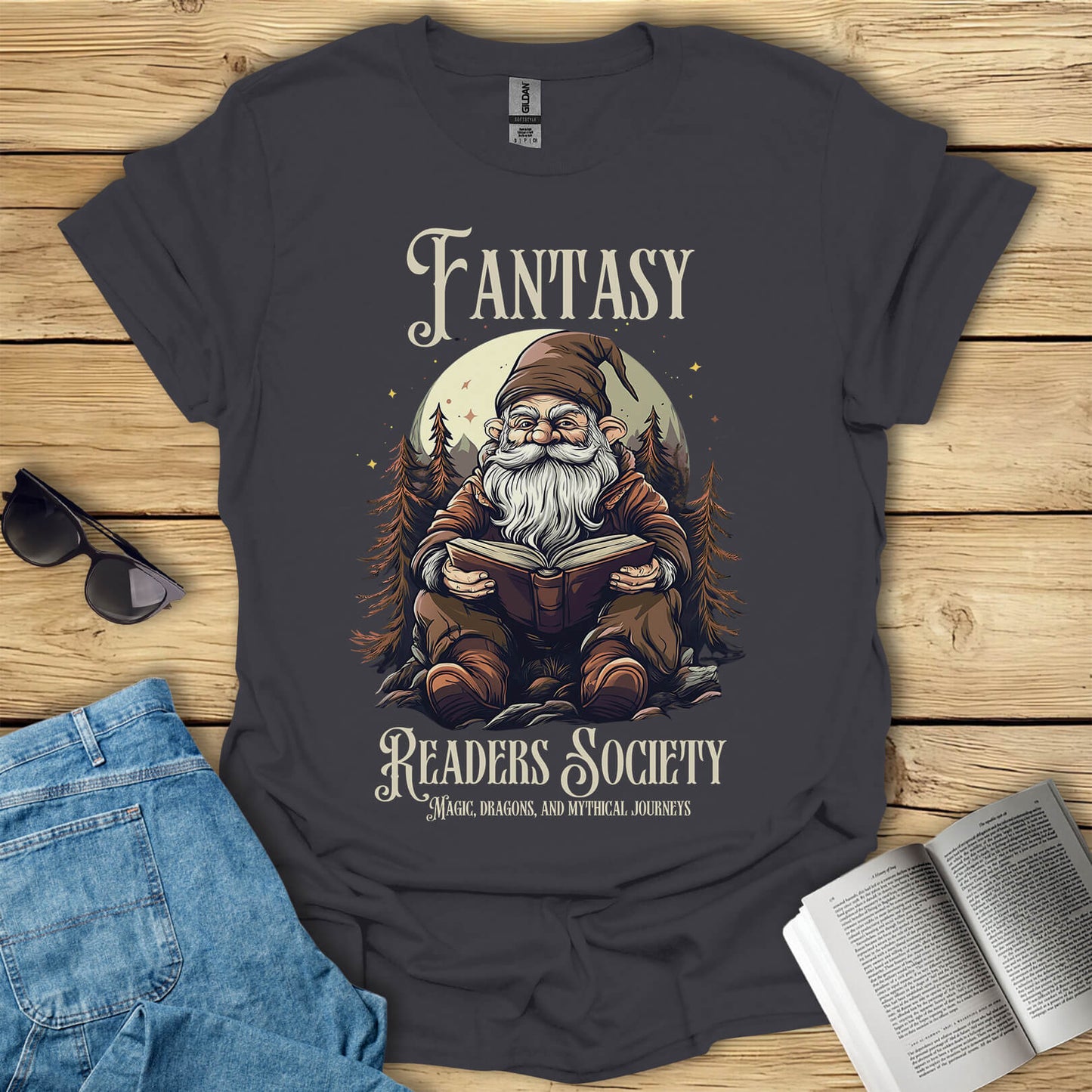 Fantasy Readers Society Dwarf T-Shirt