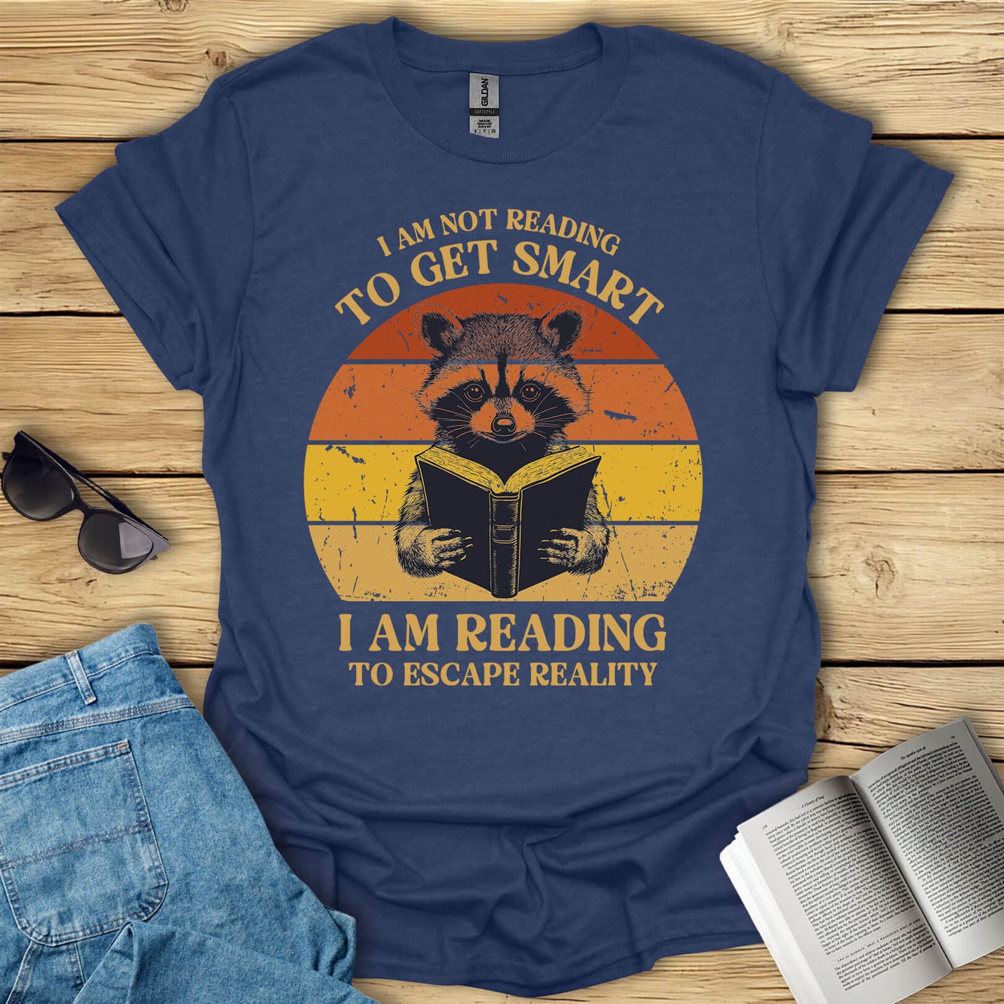 I Am Reading To Escape The Reality T-Shirt