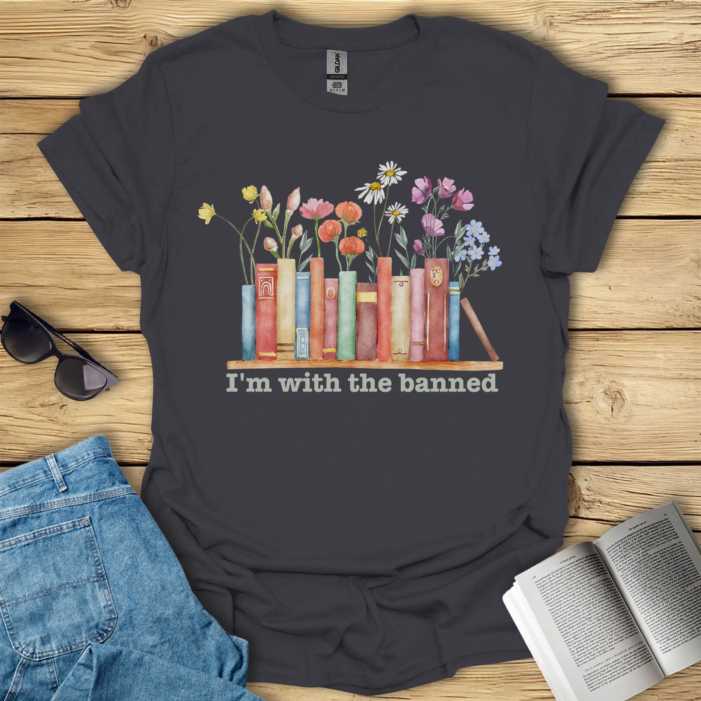 I Am With The Banned T-Shirt