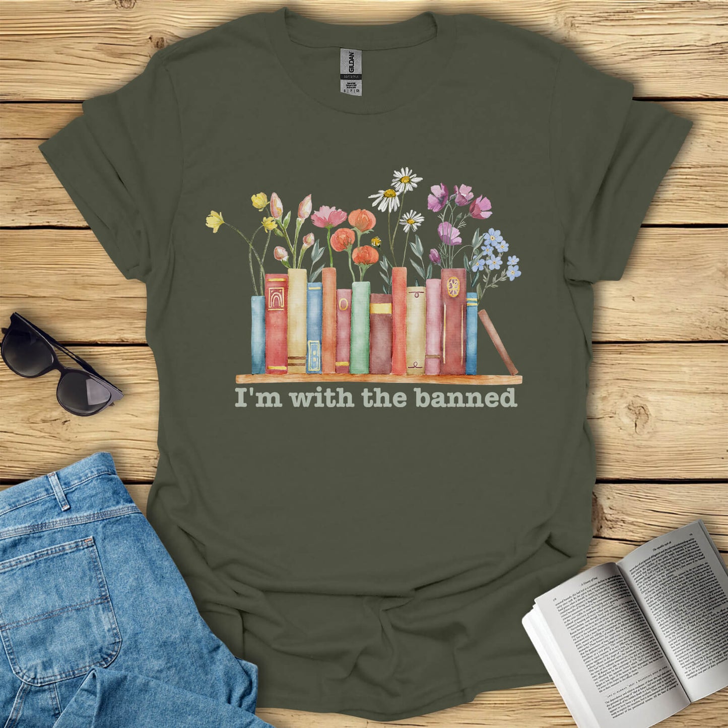 I Am With The Banned T-Shirt