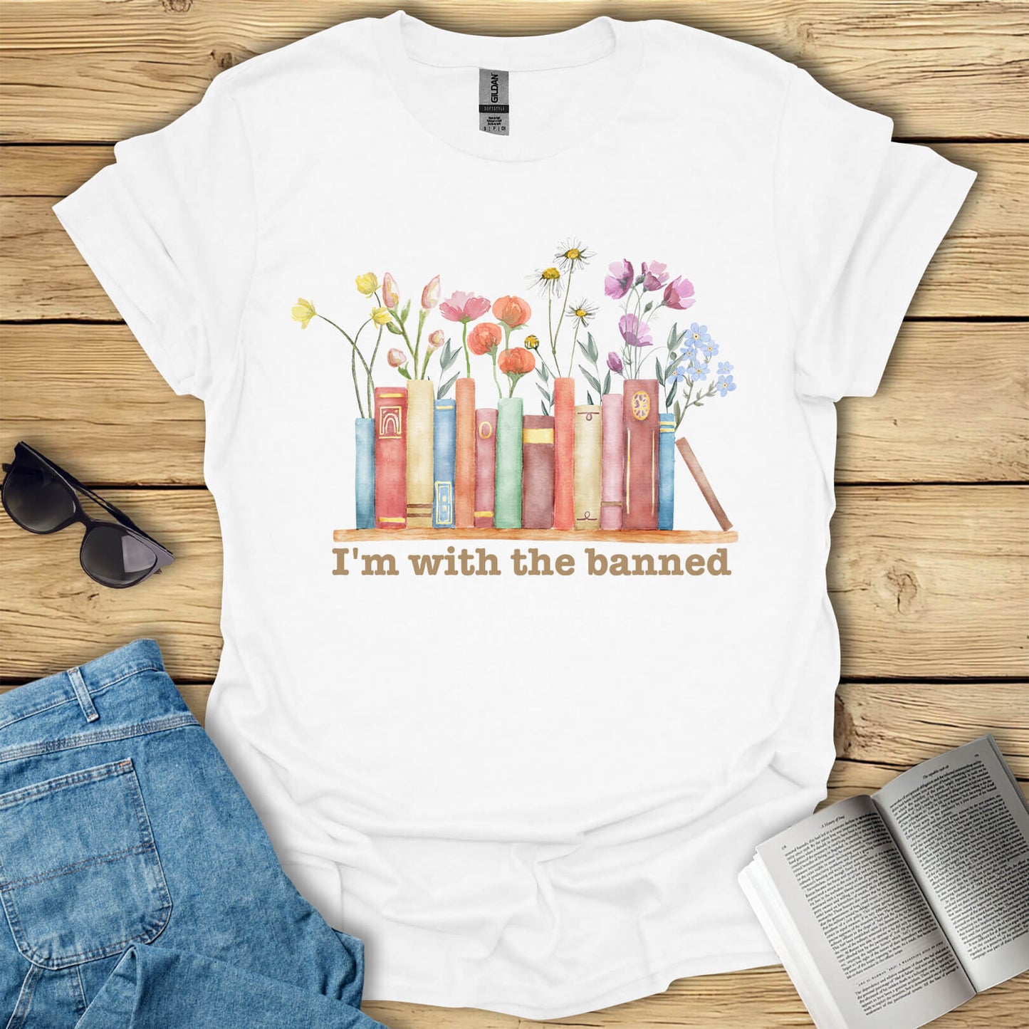 I Am With The Banned T-Shirt