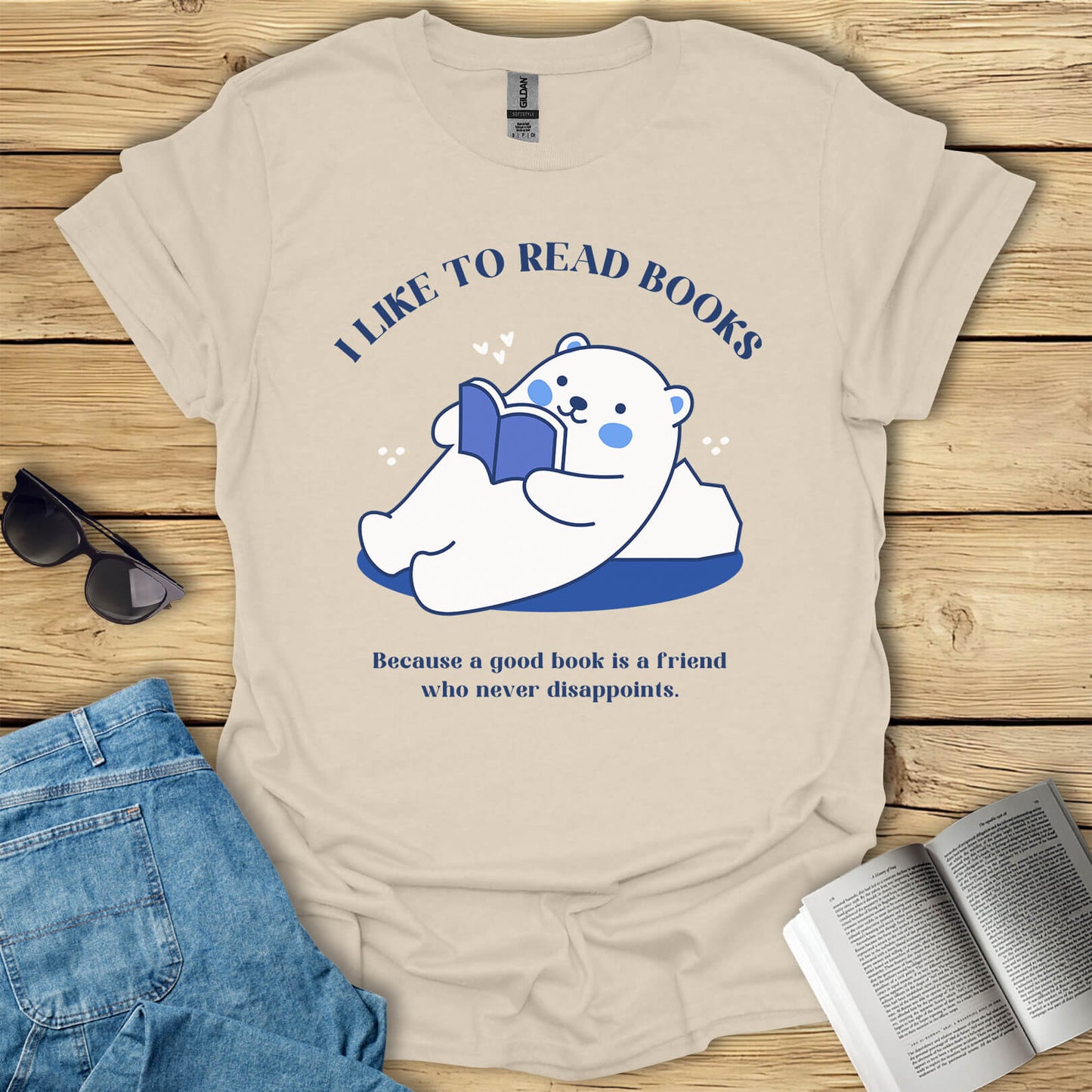 I Like To Read Books T-Shirt
