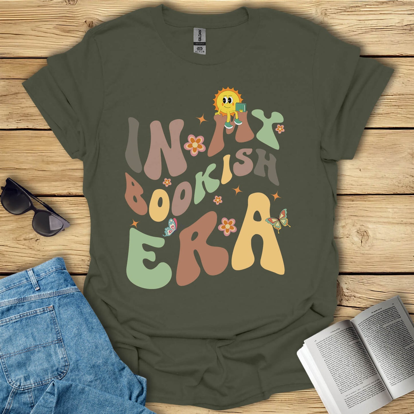 In My Bookish Era Book Lover T-Shirt