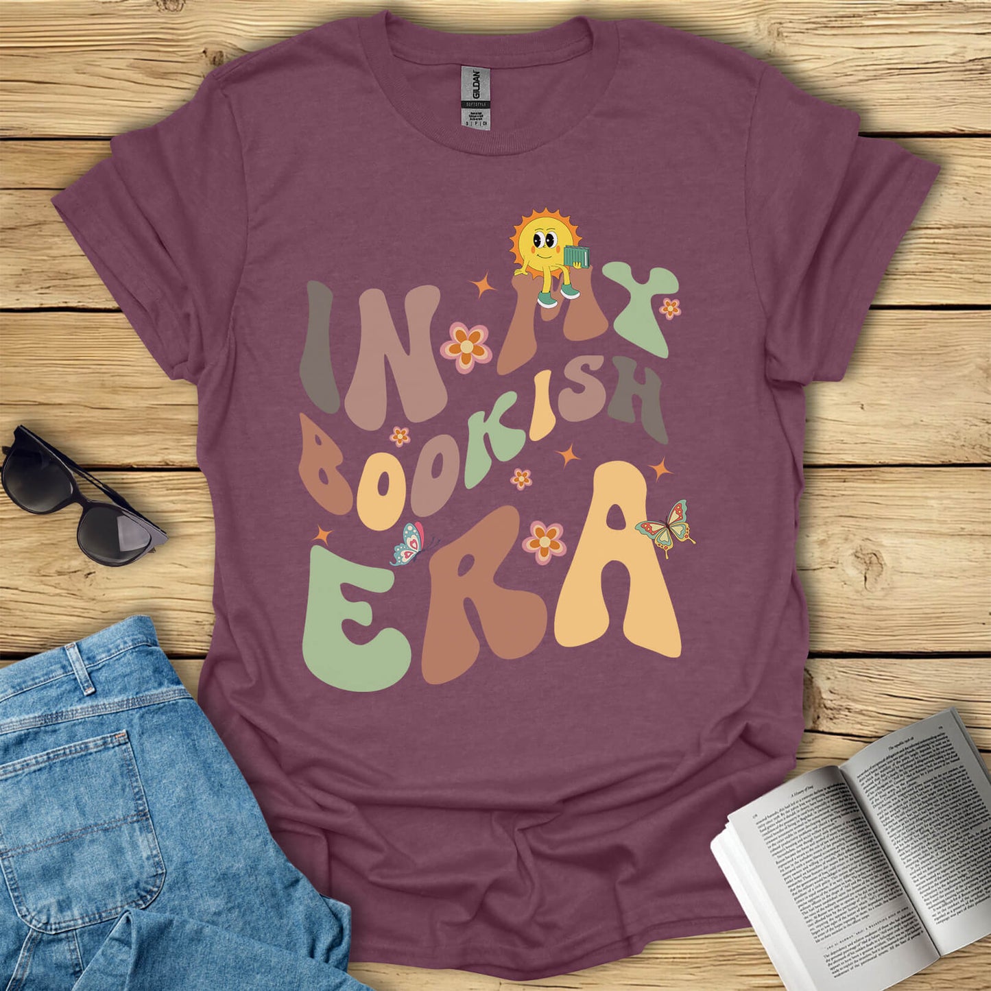 In My Bookish Era Book Lover T-Shirt