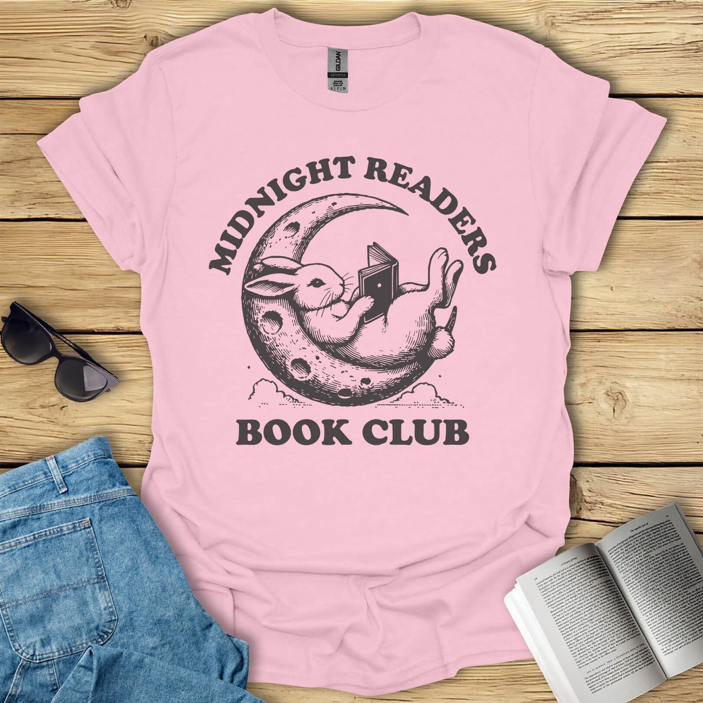 Midnight Readers Book Club T-Shirt