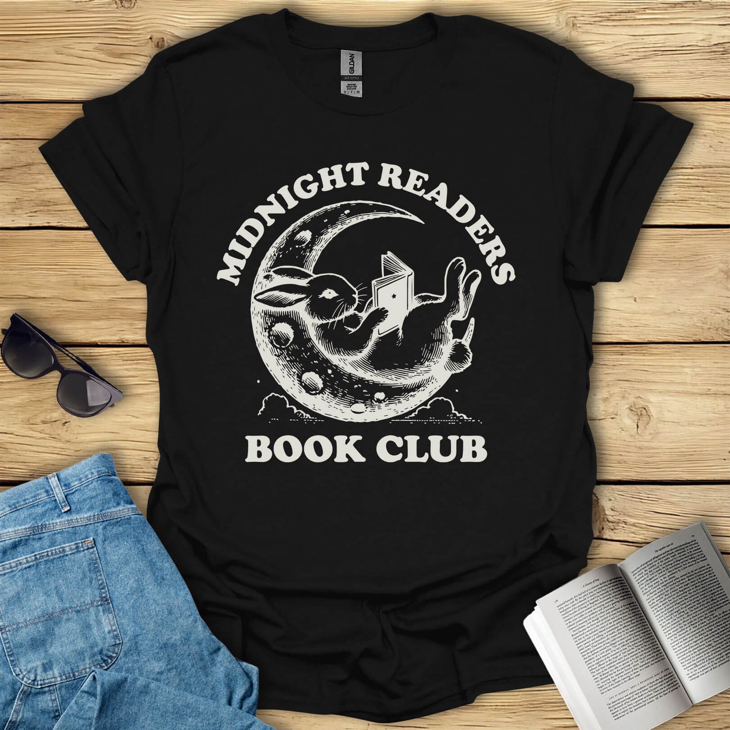 Midnight Readers Book Club T-Shirt