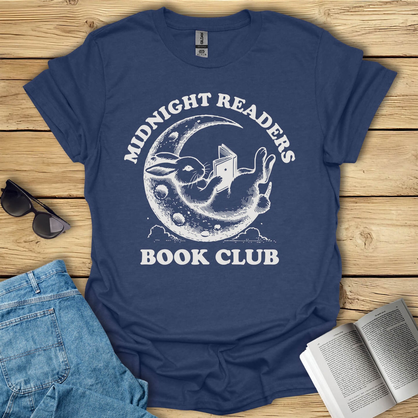 Midnight Readers Book Club T-Shirt