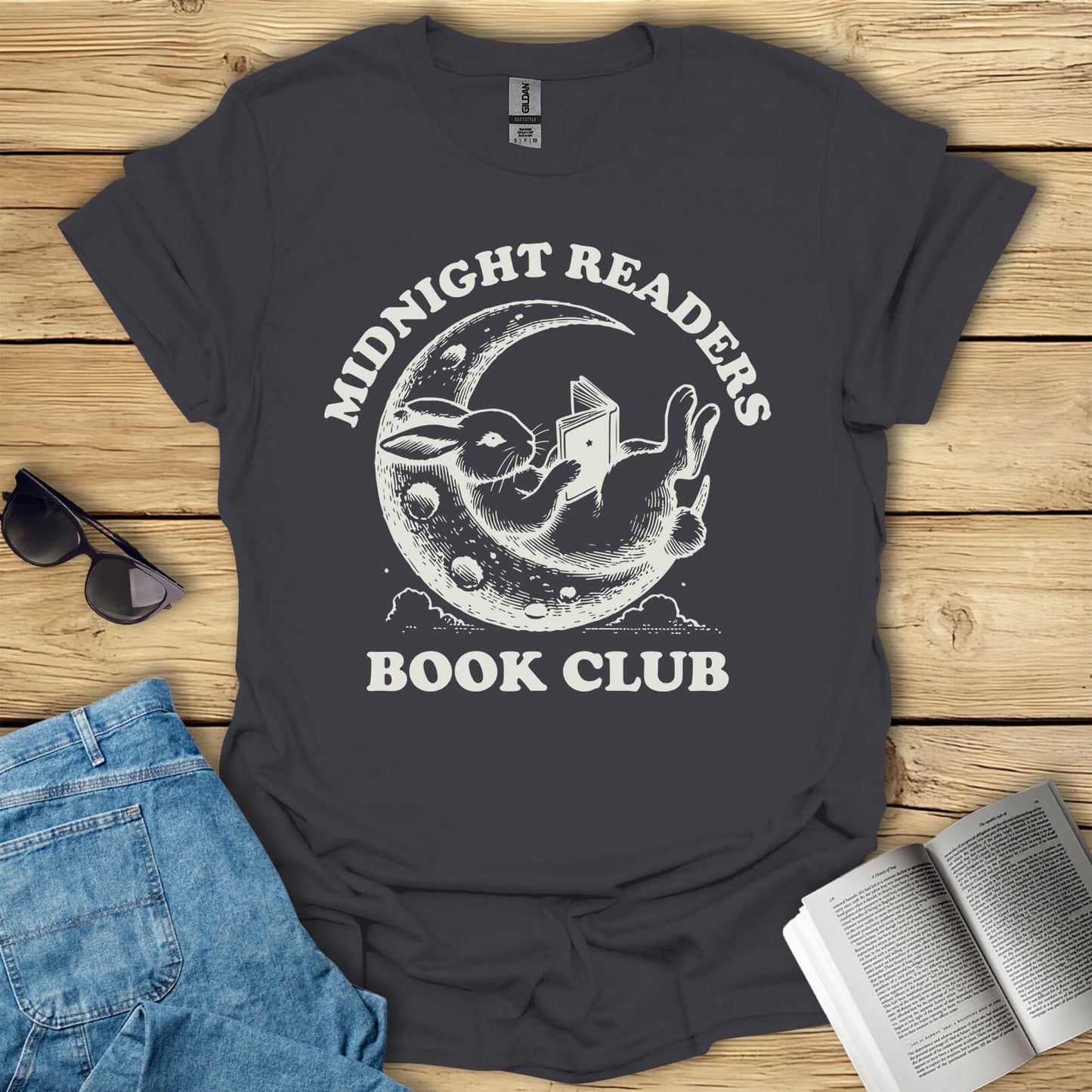 Midnight Readers Book Club T-Shirt
