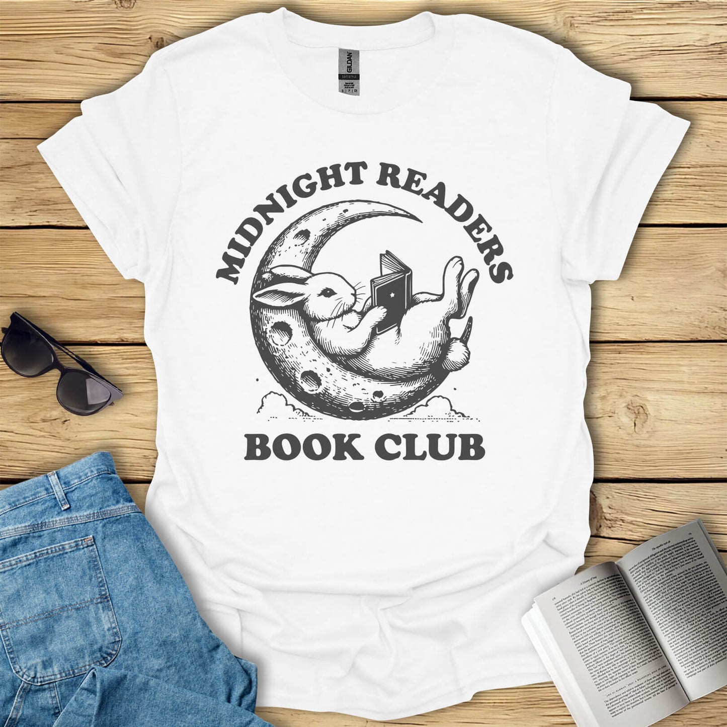 Midnight Readers Book Club T-Shirt
