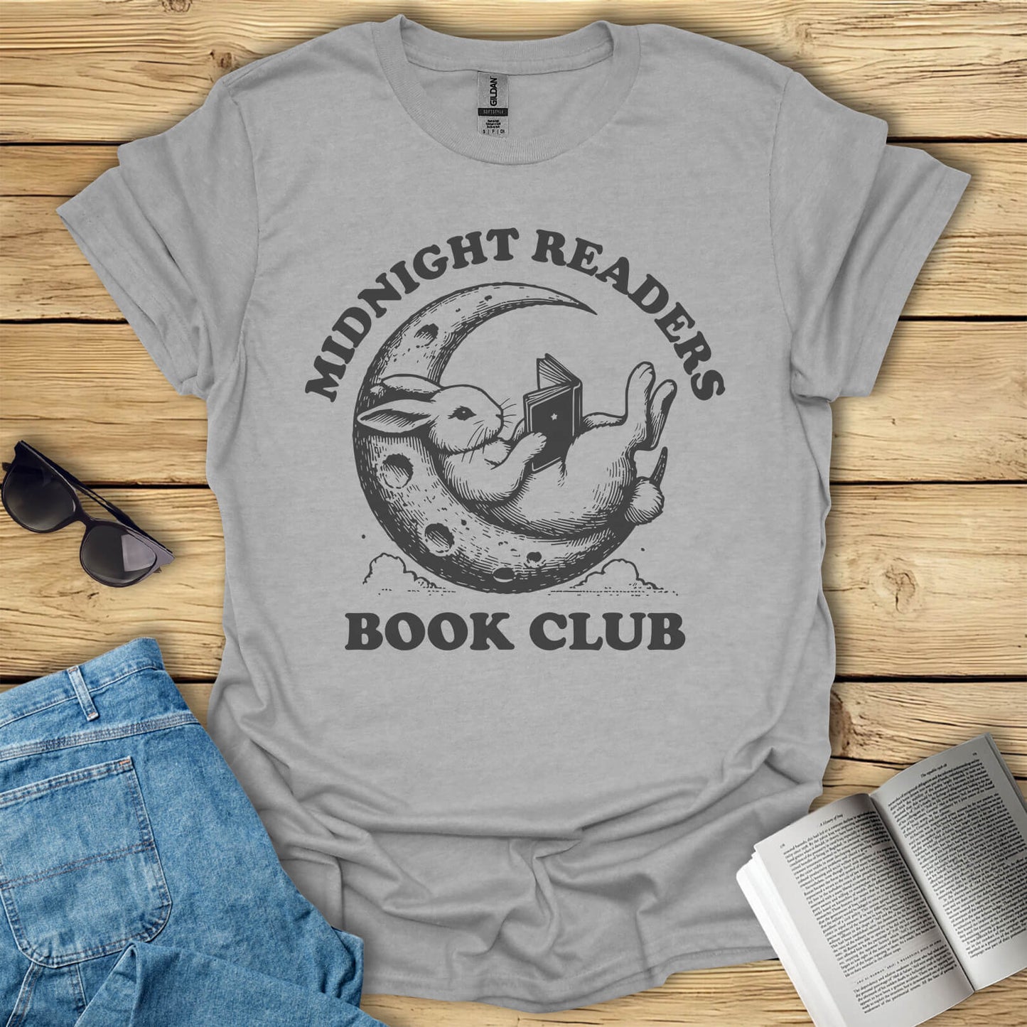 Midnight Readers Book Club T-Shirt