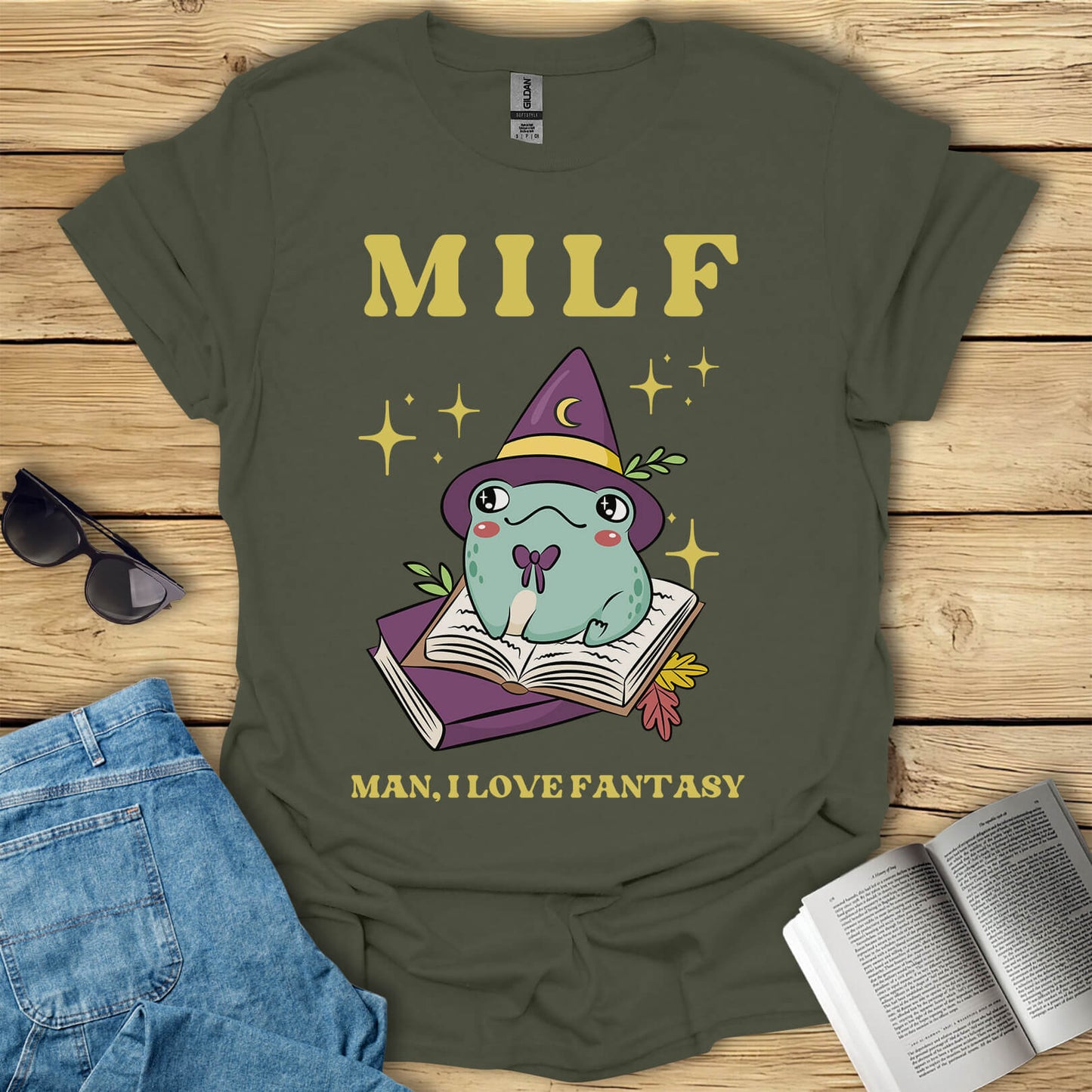 MILF, Man, I Love Fantasy T-Shirt