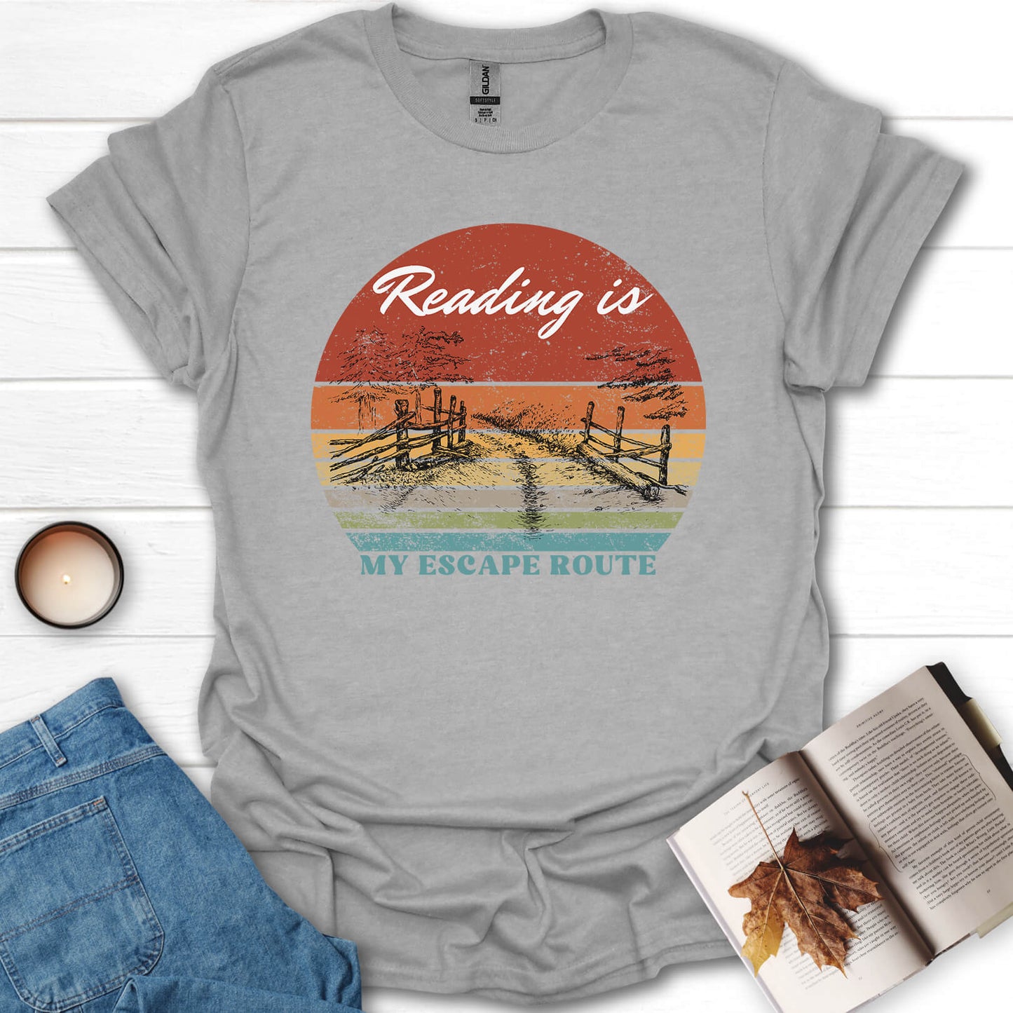 Reading Is My Escape Route T-Shirt