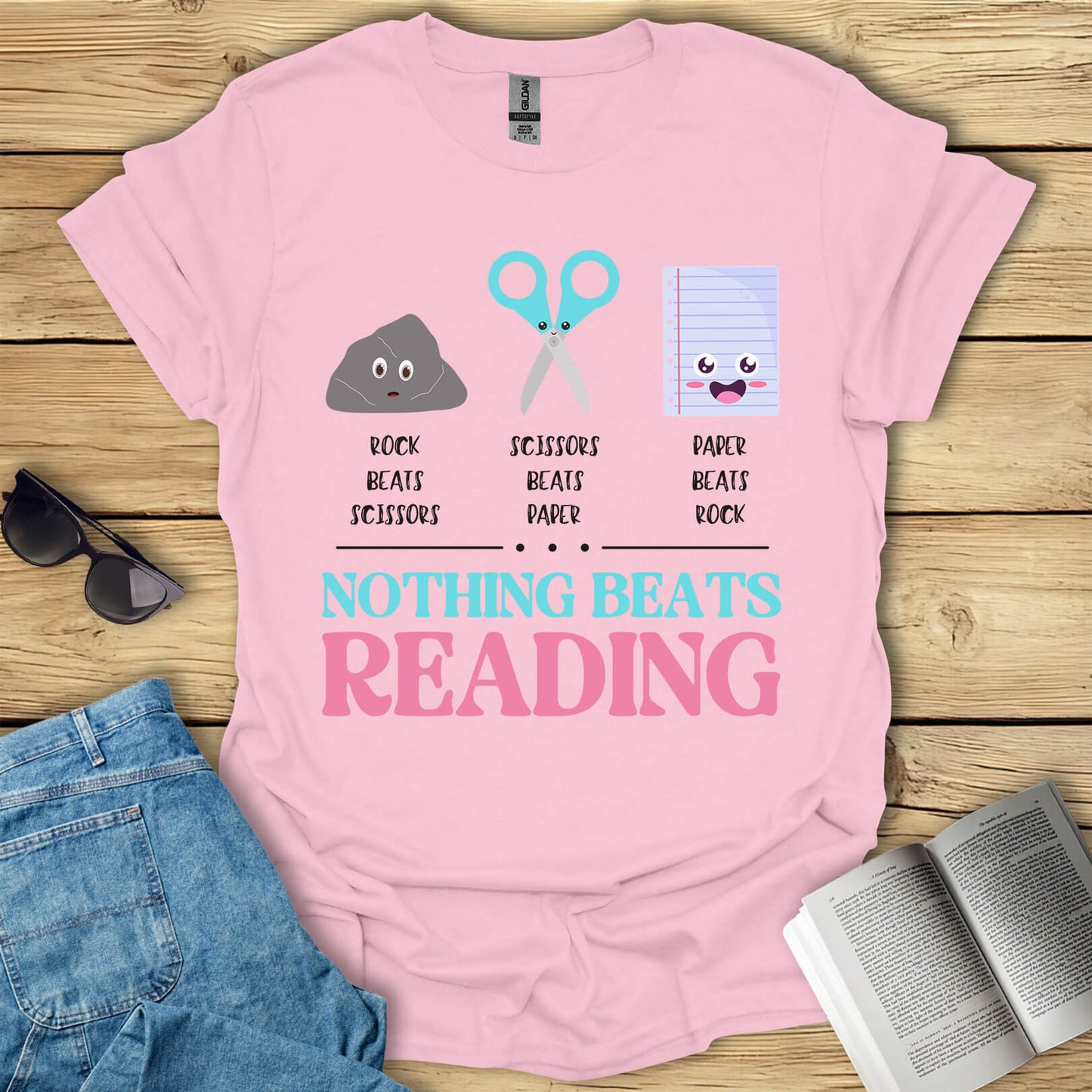 Nothing Beats Reading T-Shirt