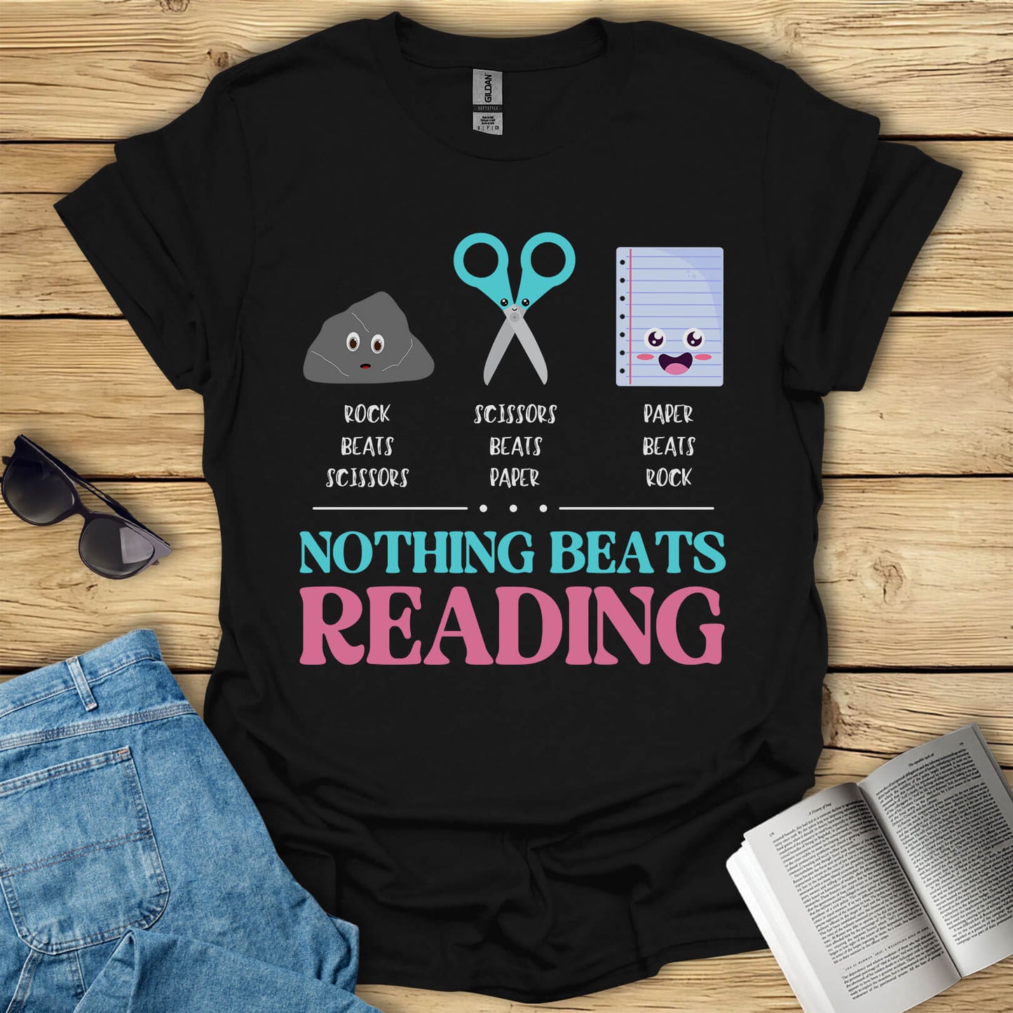 Nothing Beats Reading T-Shirt