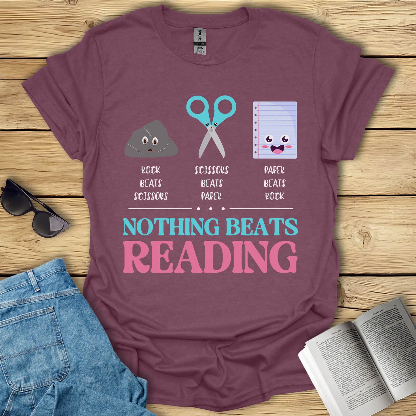 Nothing Beats Reading T-Shirt