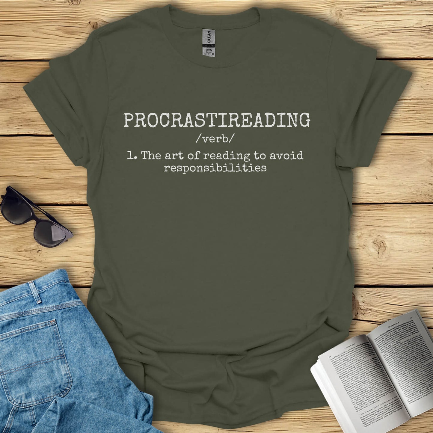 Procrastireading T-Shirt