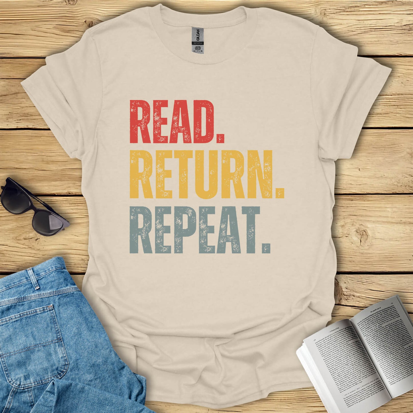 Read, Return, Repeat T-Shirt