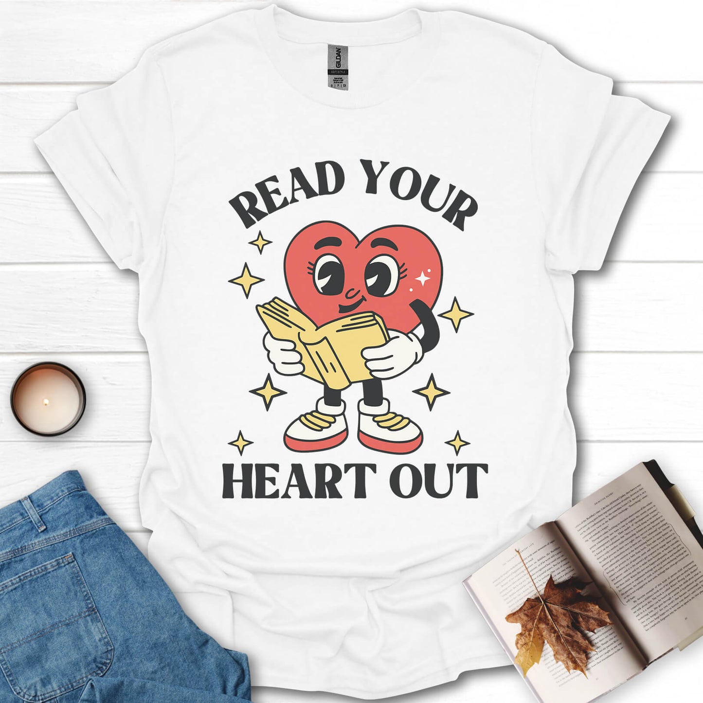 Read Your Heart Out Book Lover T-Shirt