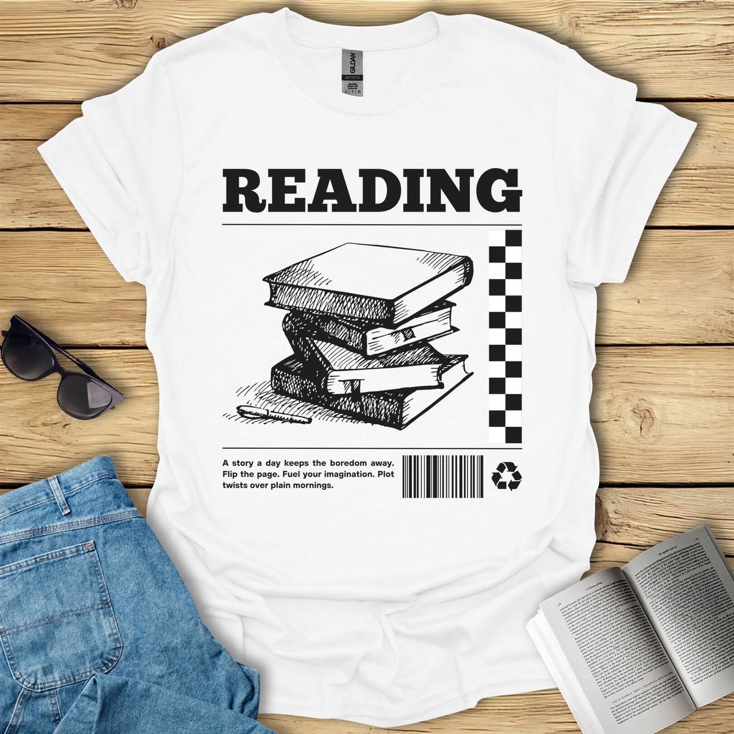 Reading Book Lover T-Shirt