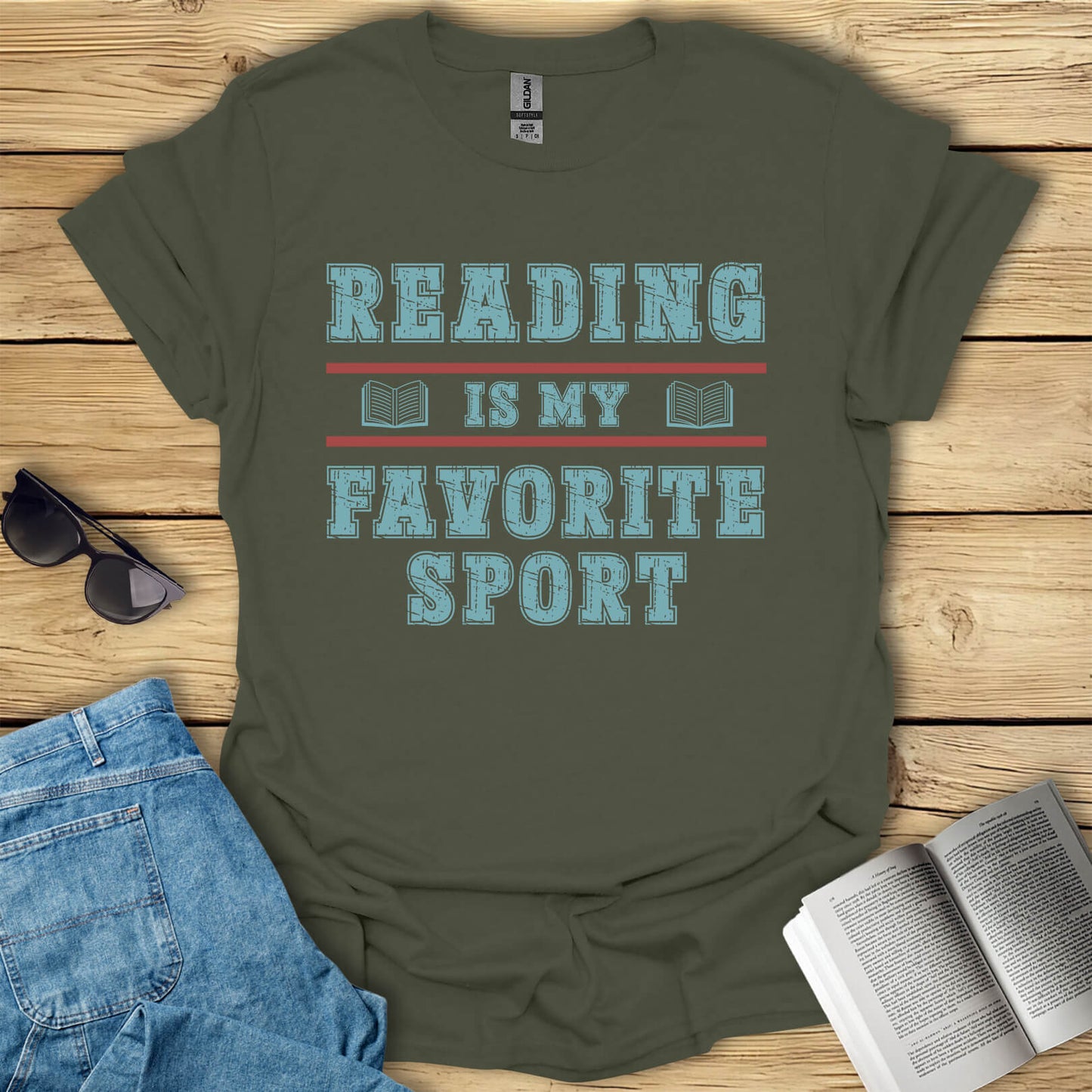 Reading Is My Favorite Sport T-Shirt