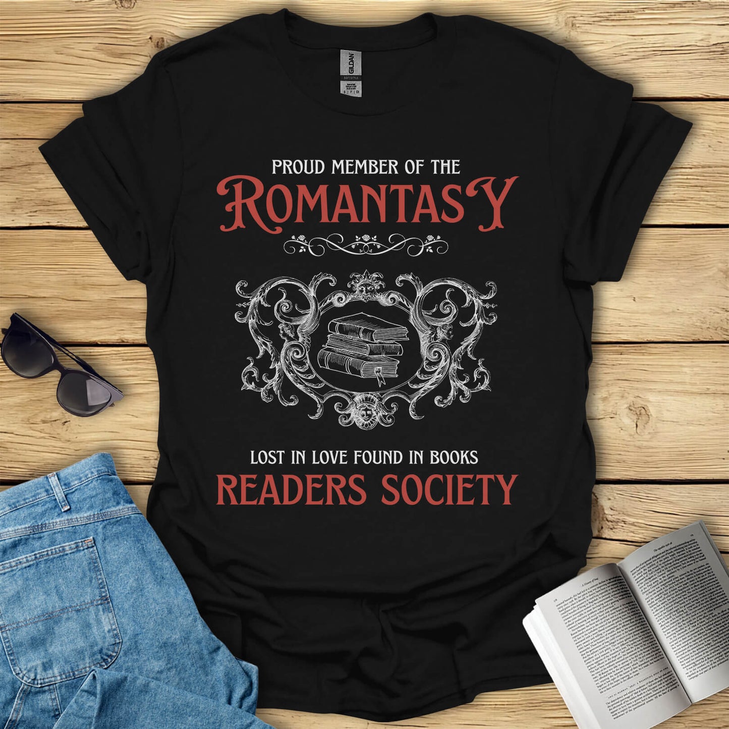 Proud Member of The Romantasy Readers Society T-Shirt