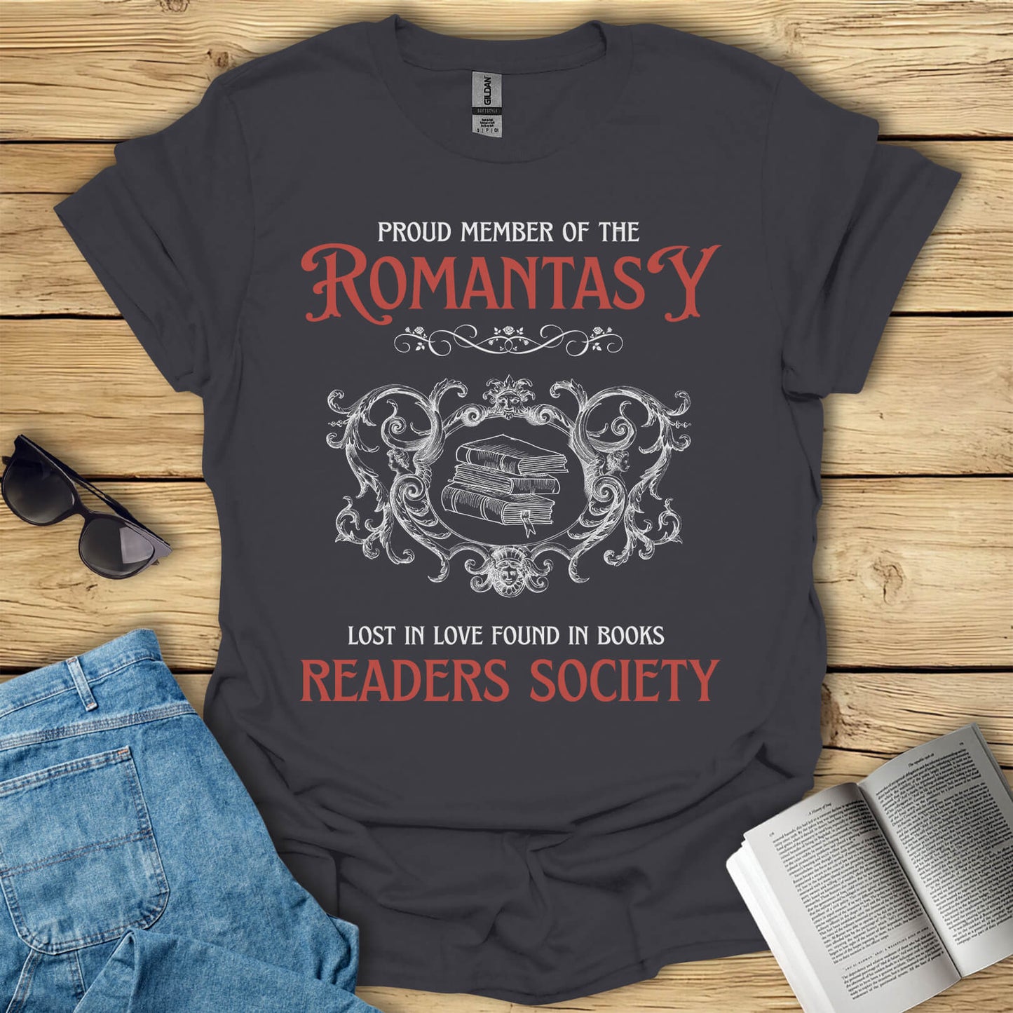 Proud Member of The Romantasy Readers Society T-Shirt