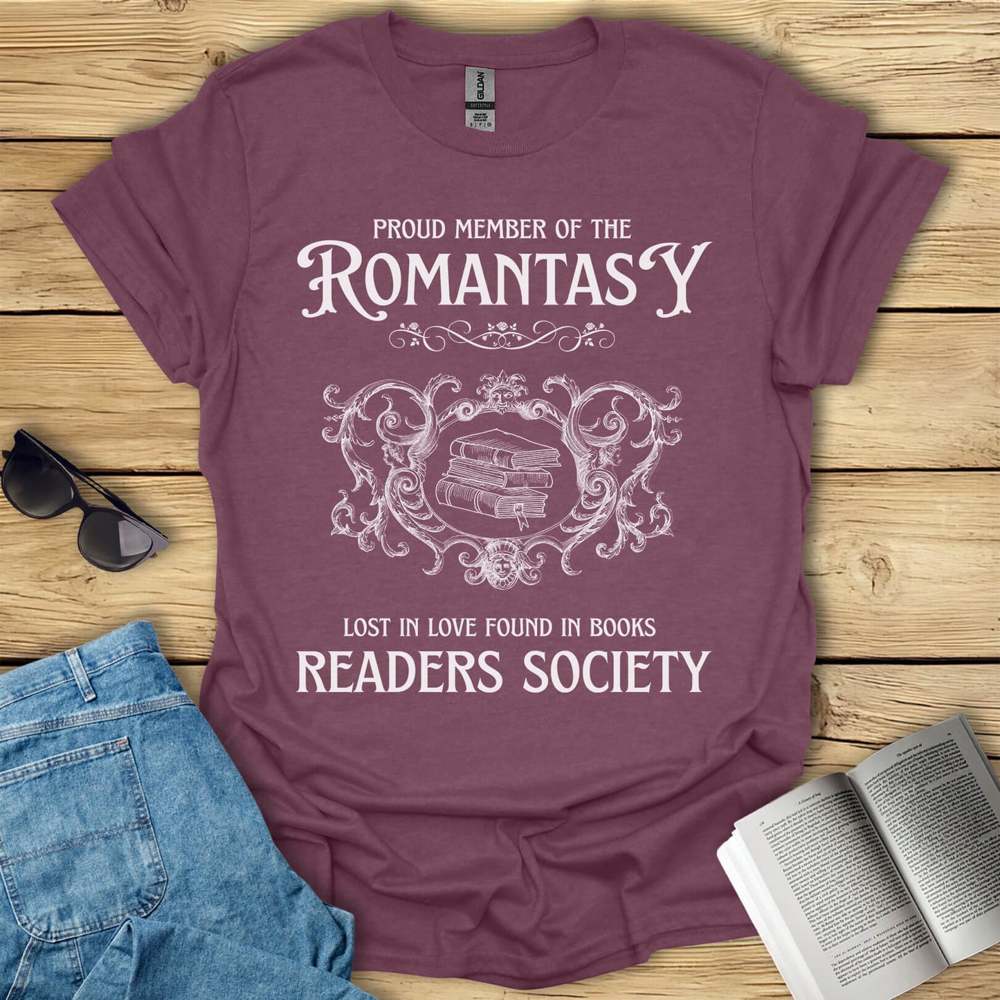 Proud Member of The Romantasy Readers Society T-Shirt