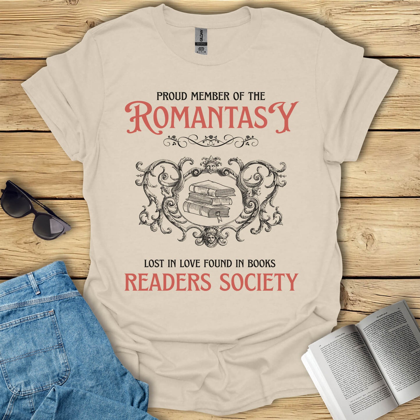 Proud Member of The Romantasy Readers Society T-Shirt