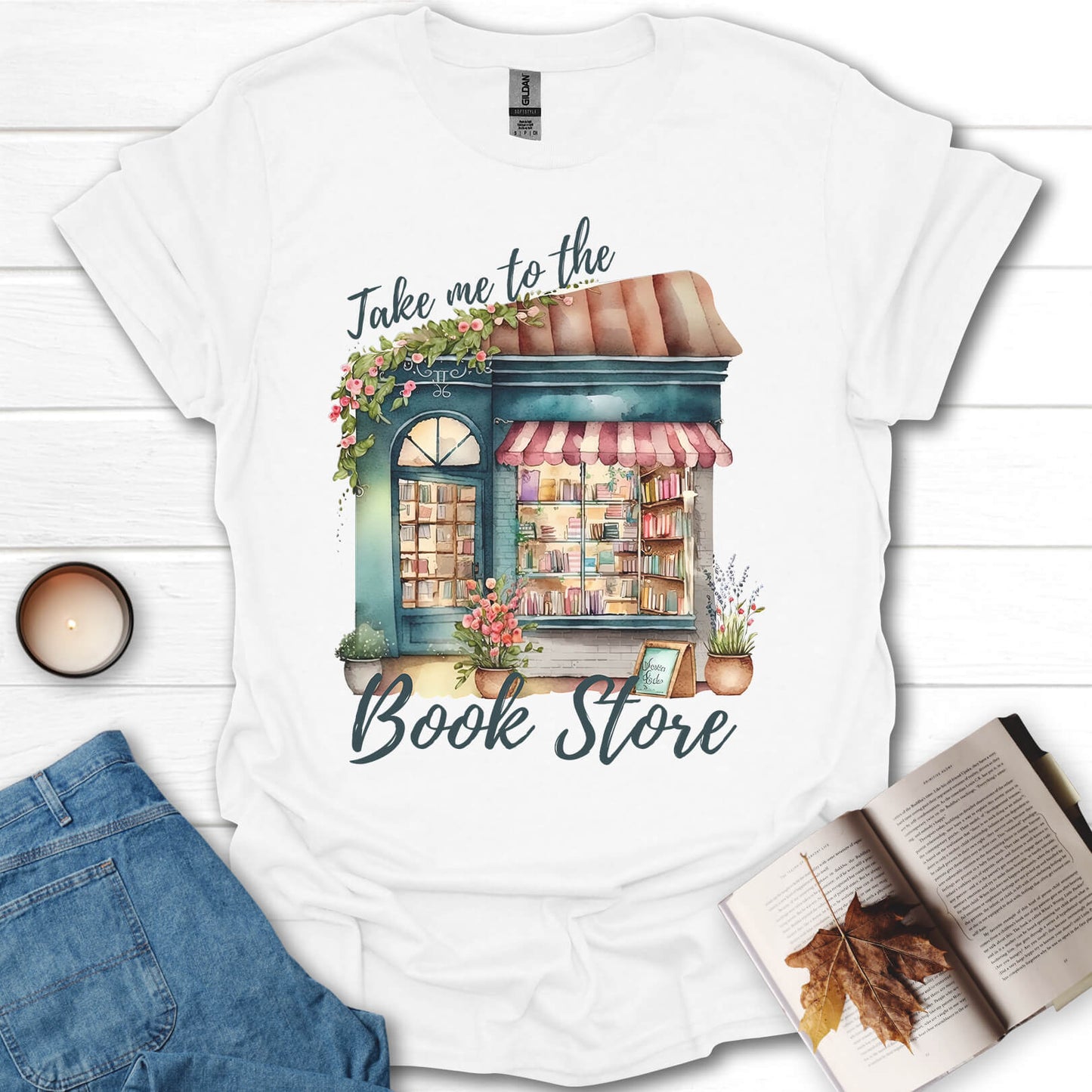 Take Me To The Book Store T-Shirt