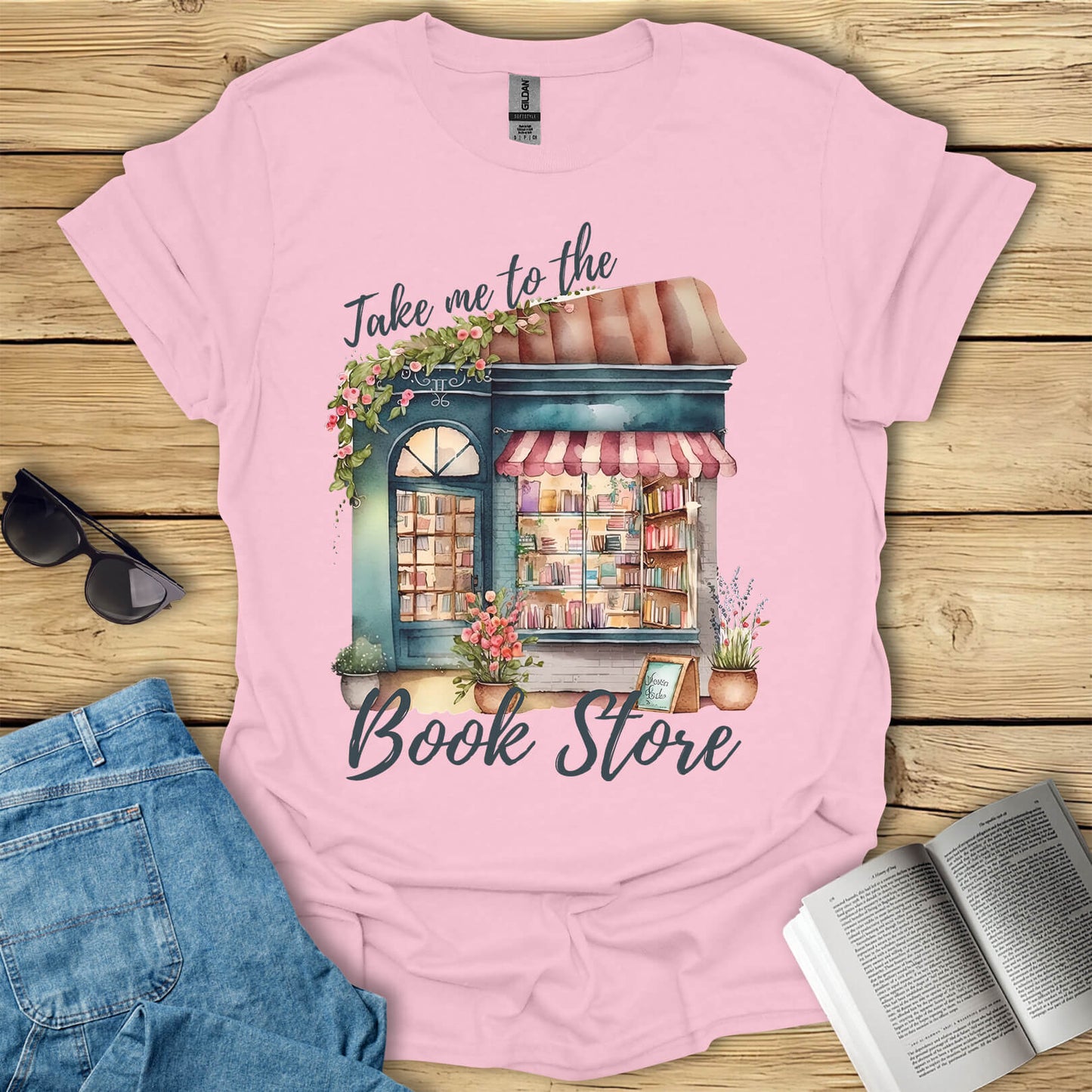 Take Me To The Book Store T-Shirt