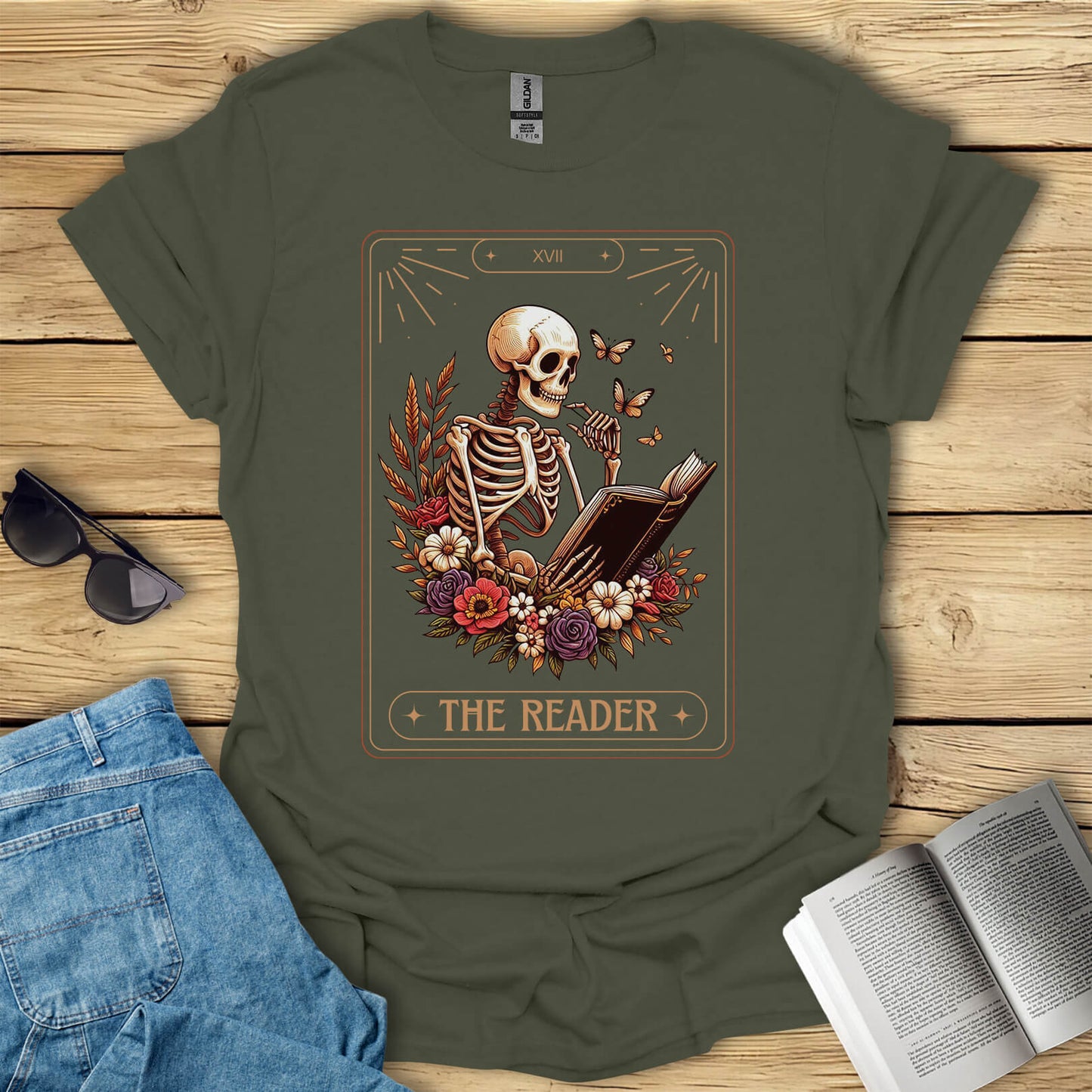 The Reader Book T-Shirt