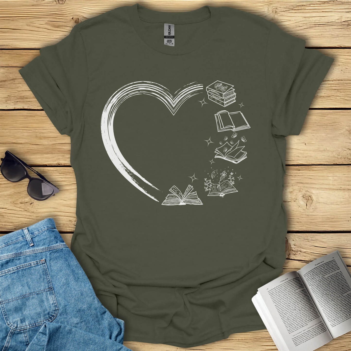 The Reader's Heart T-Shirt