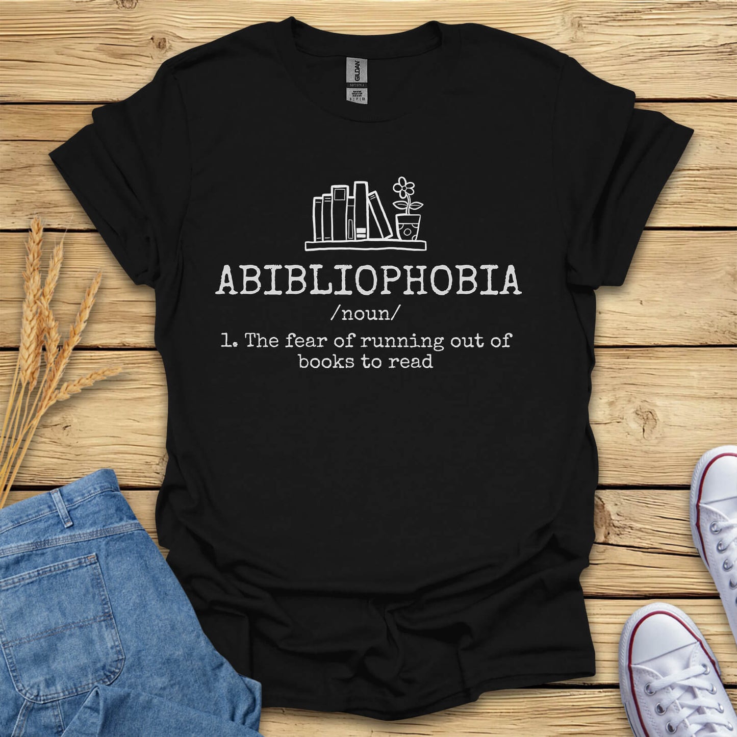 Abibliophobia T-Shirt