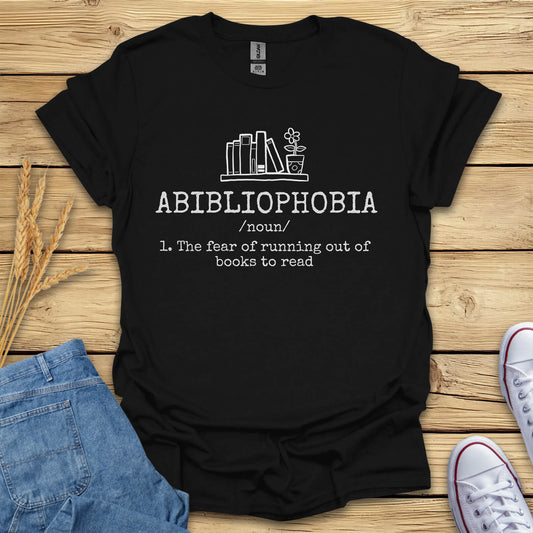 Abibliophobia T-Shirt