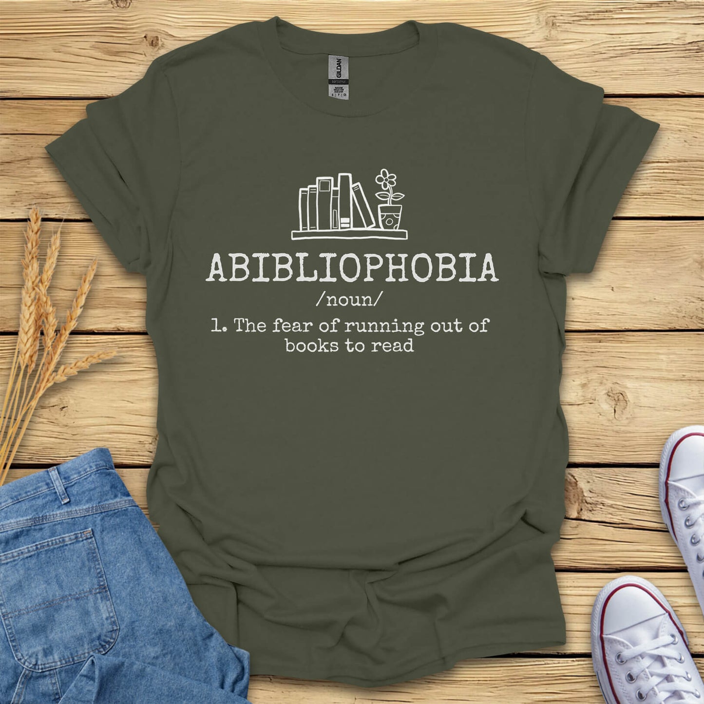 Abibliophobia T-Shirt