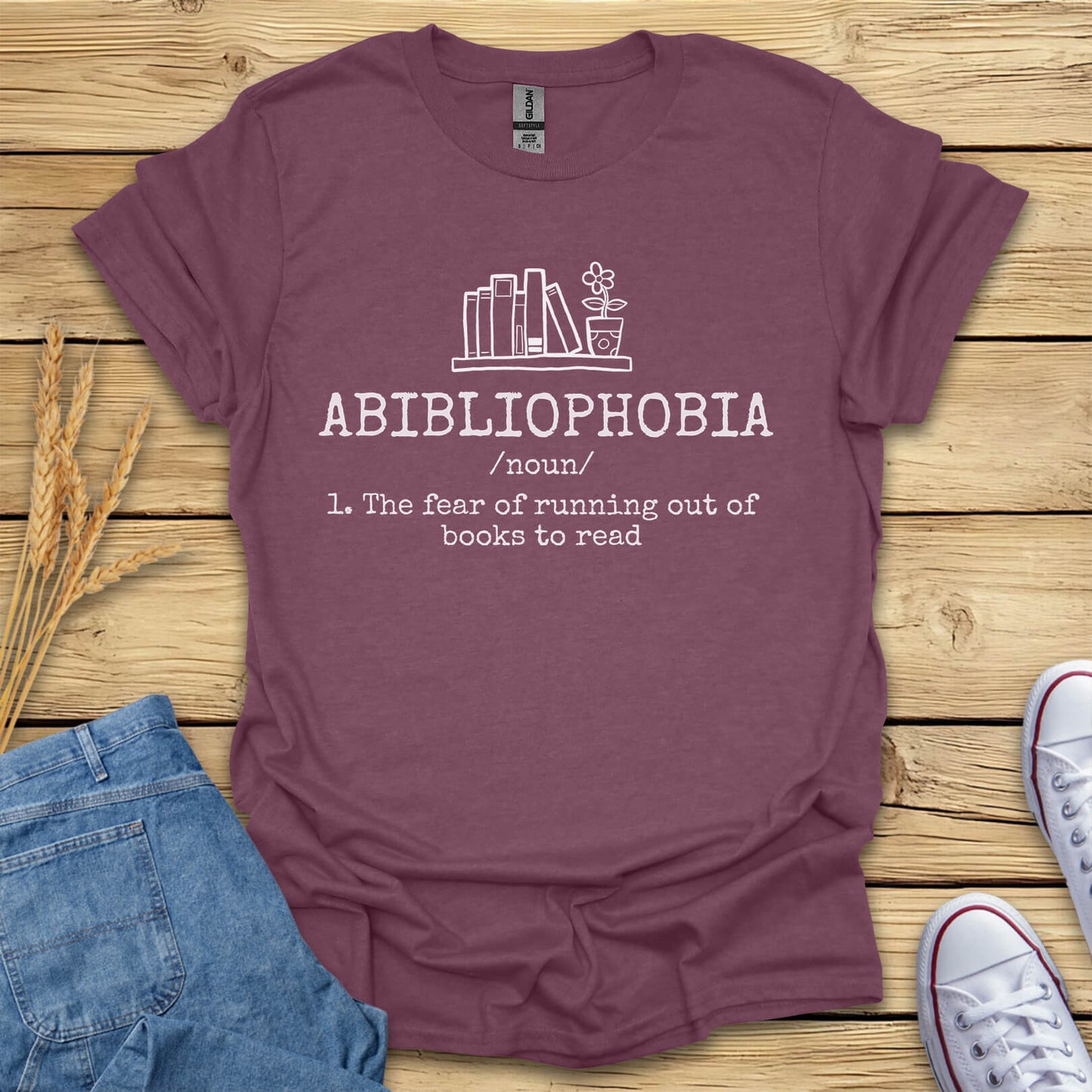 Abibliophobia T-Shirt