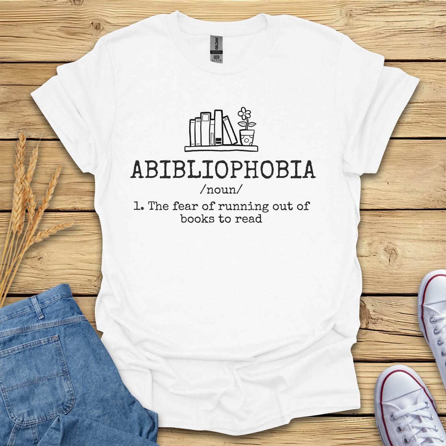 Abibliophobia T-Shirt