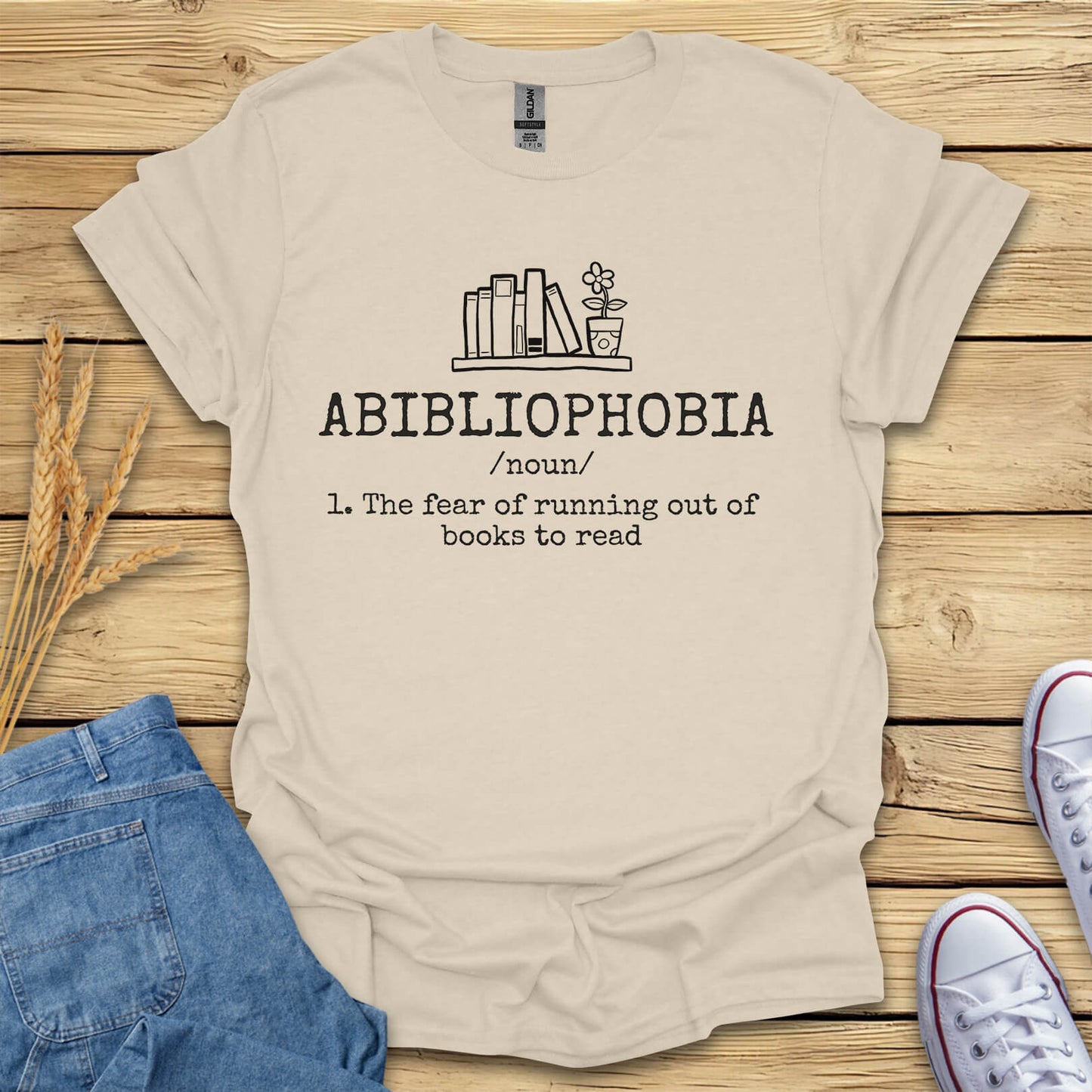 Abibliophobia T-Shirt