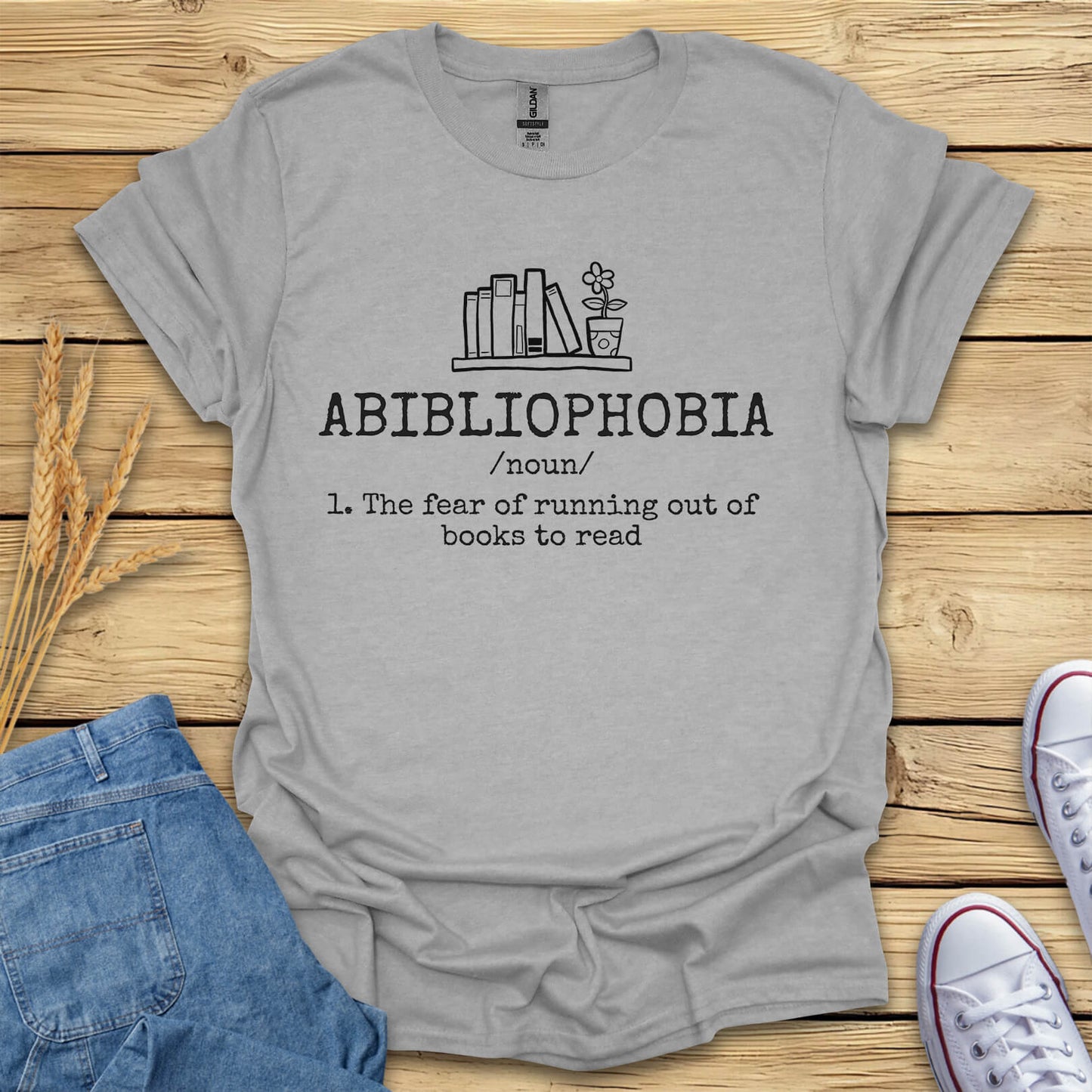 Abibliophobia T-Shirt