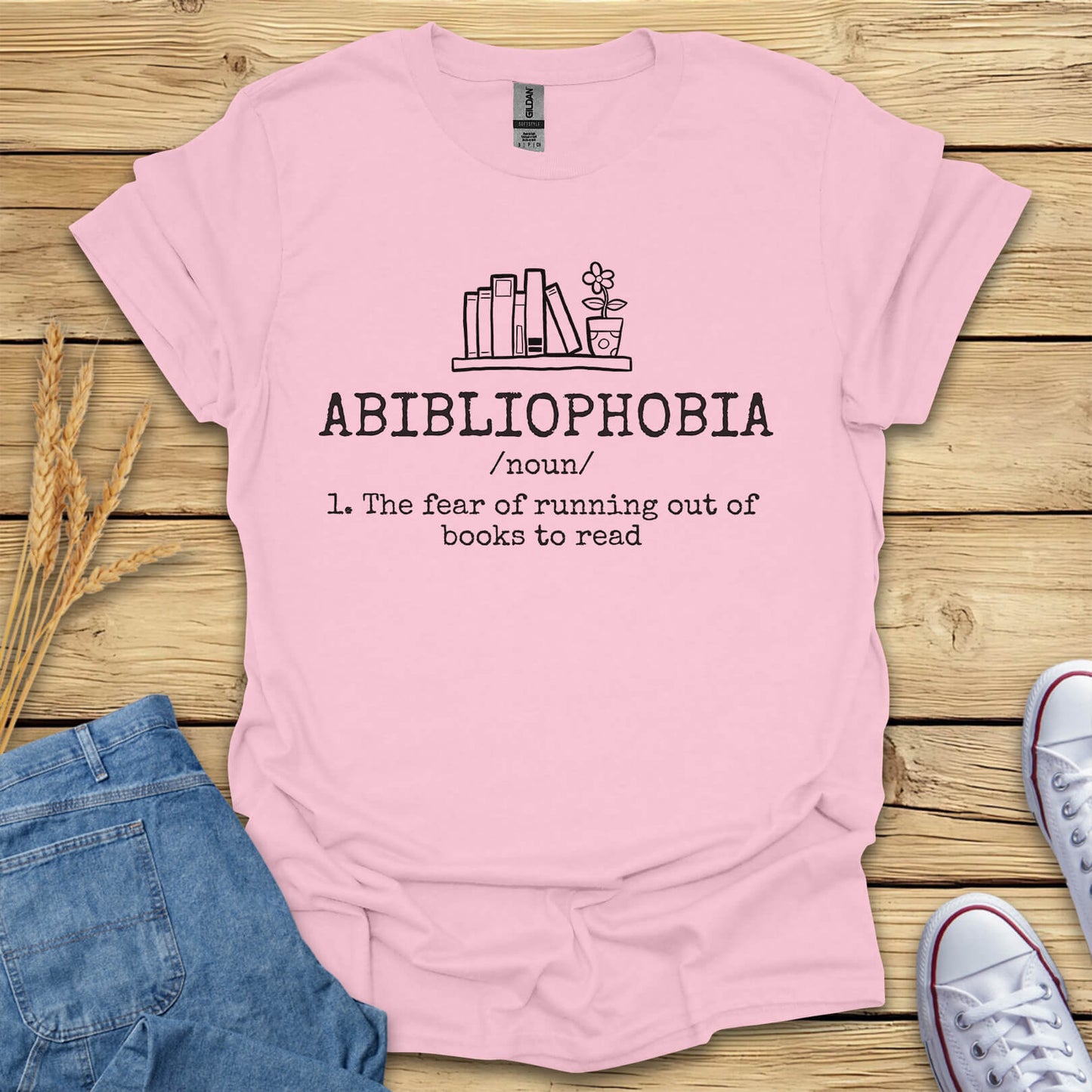 Abibliophobia T-Shirt