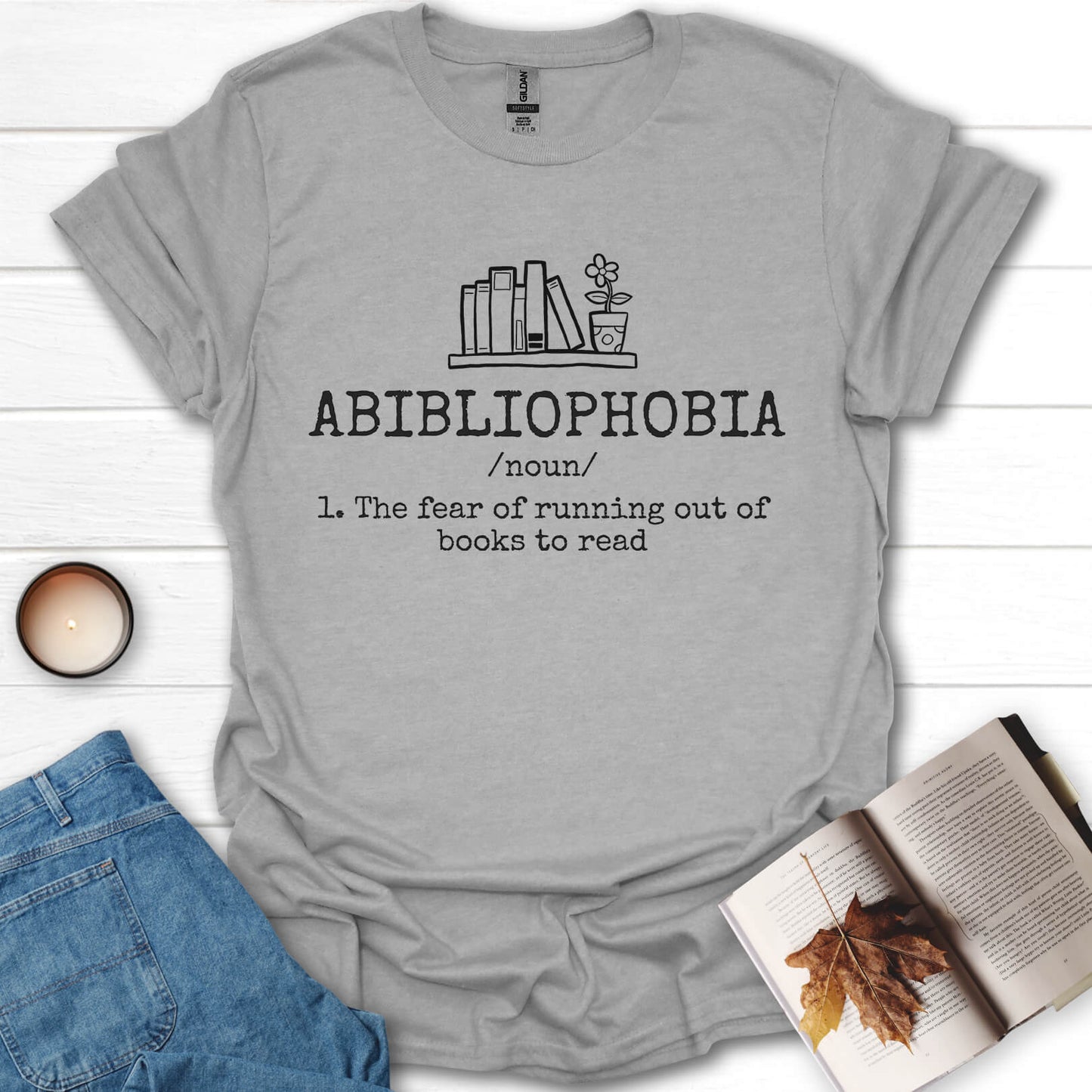 Abibliophobia T-Shirt