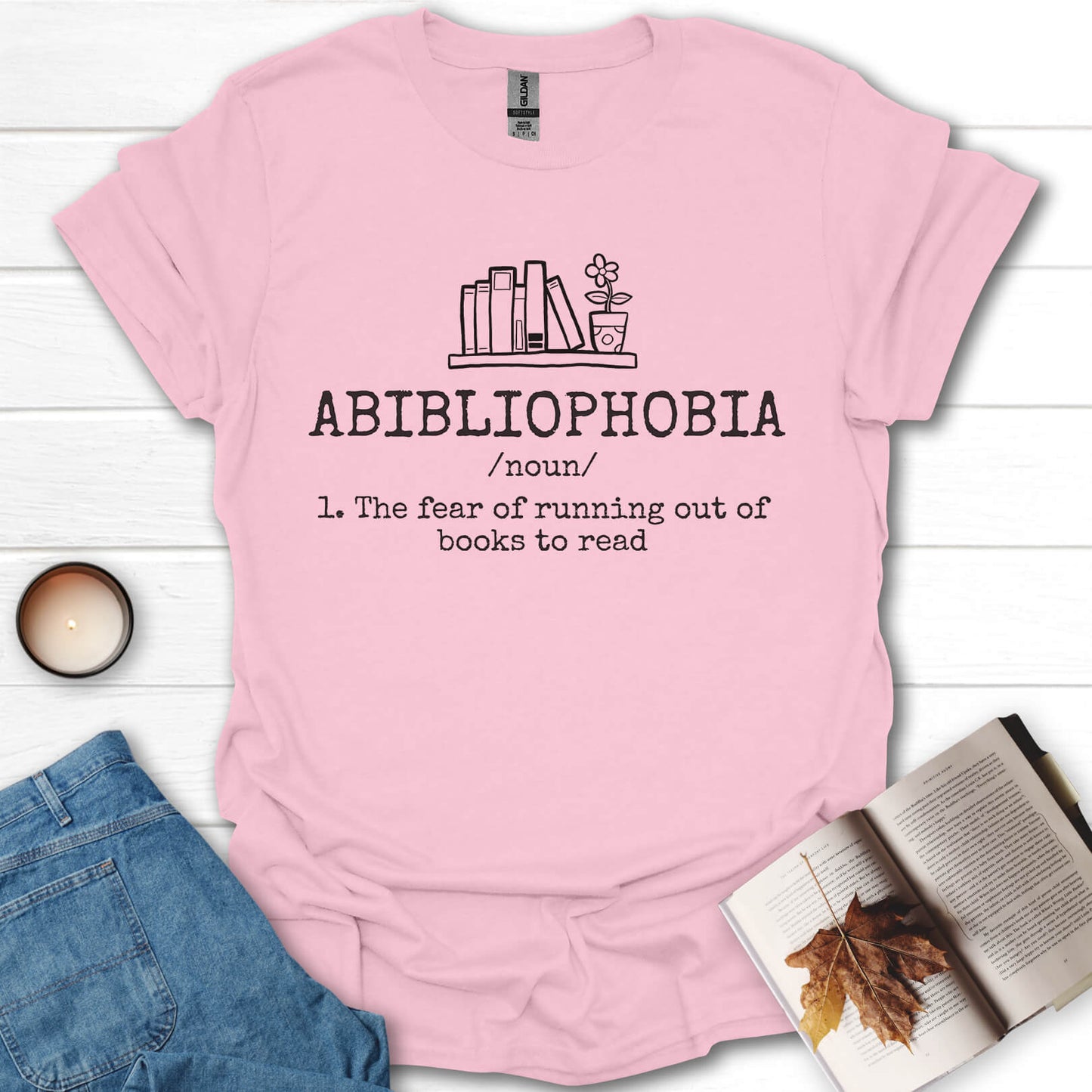Abibliophobia T-Shirt