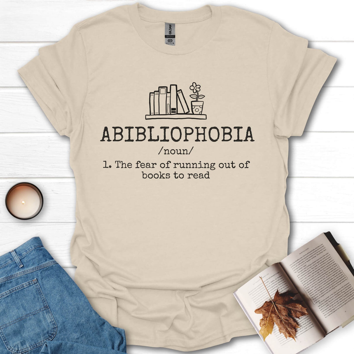 Abibliophobia T-Shirt