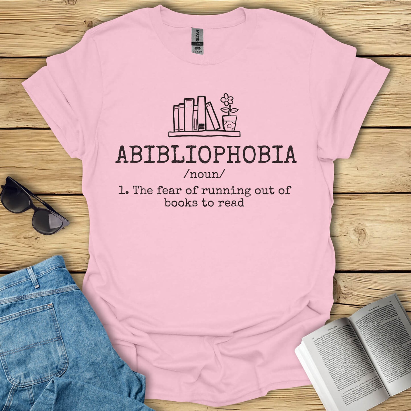 Abibliophobia T-Shirt